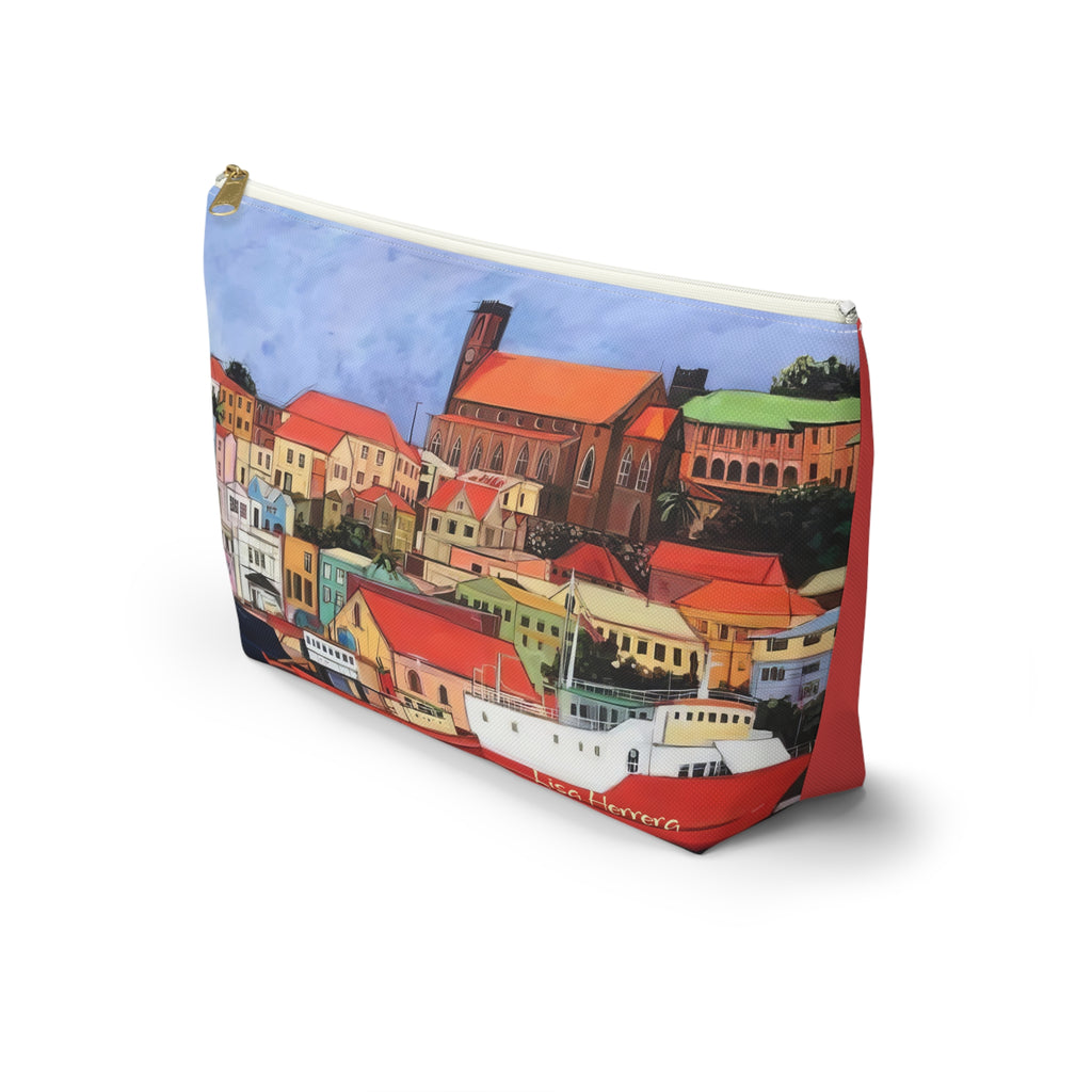Accessory Pouch Lisa Herrera art  Carenage Grenada  — Cosmetic Bag