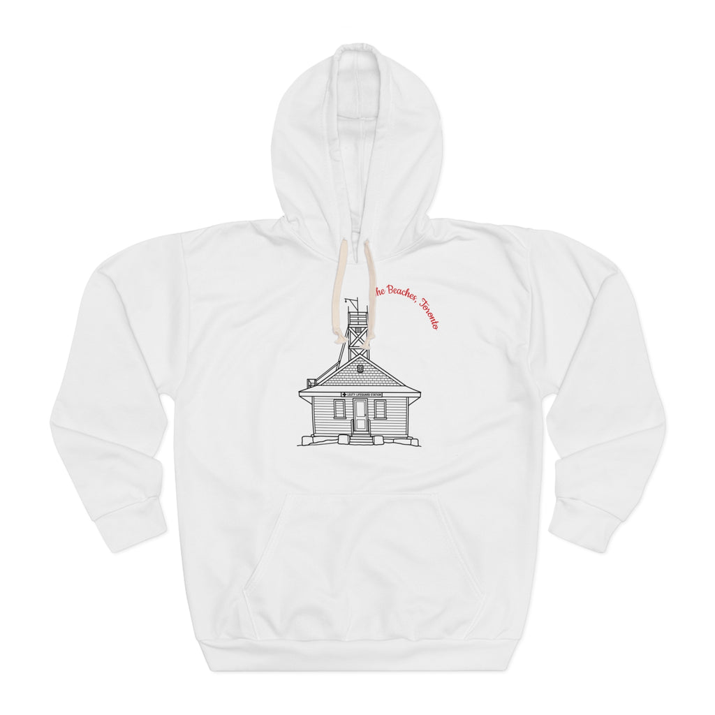 Hoodie The Beaches Leuty Stn blk line drawing Toronto Hoodie –  Pullover