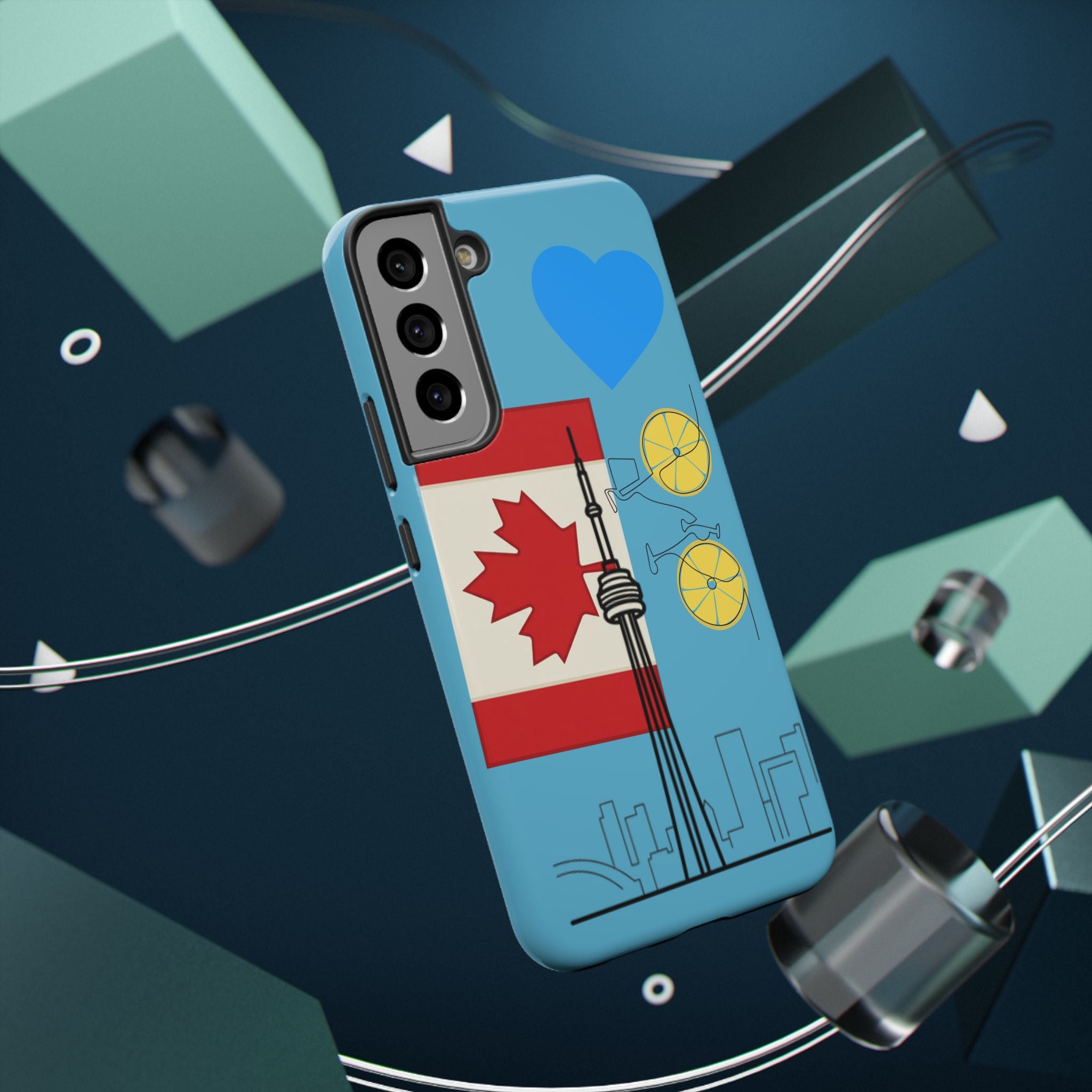 Toronto cn tower Phone Case — Impact-Resistant Toronto Design