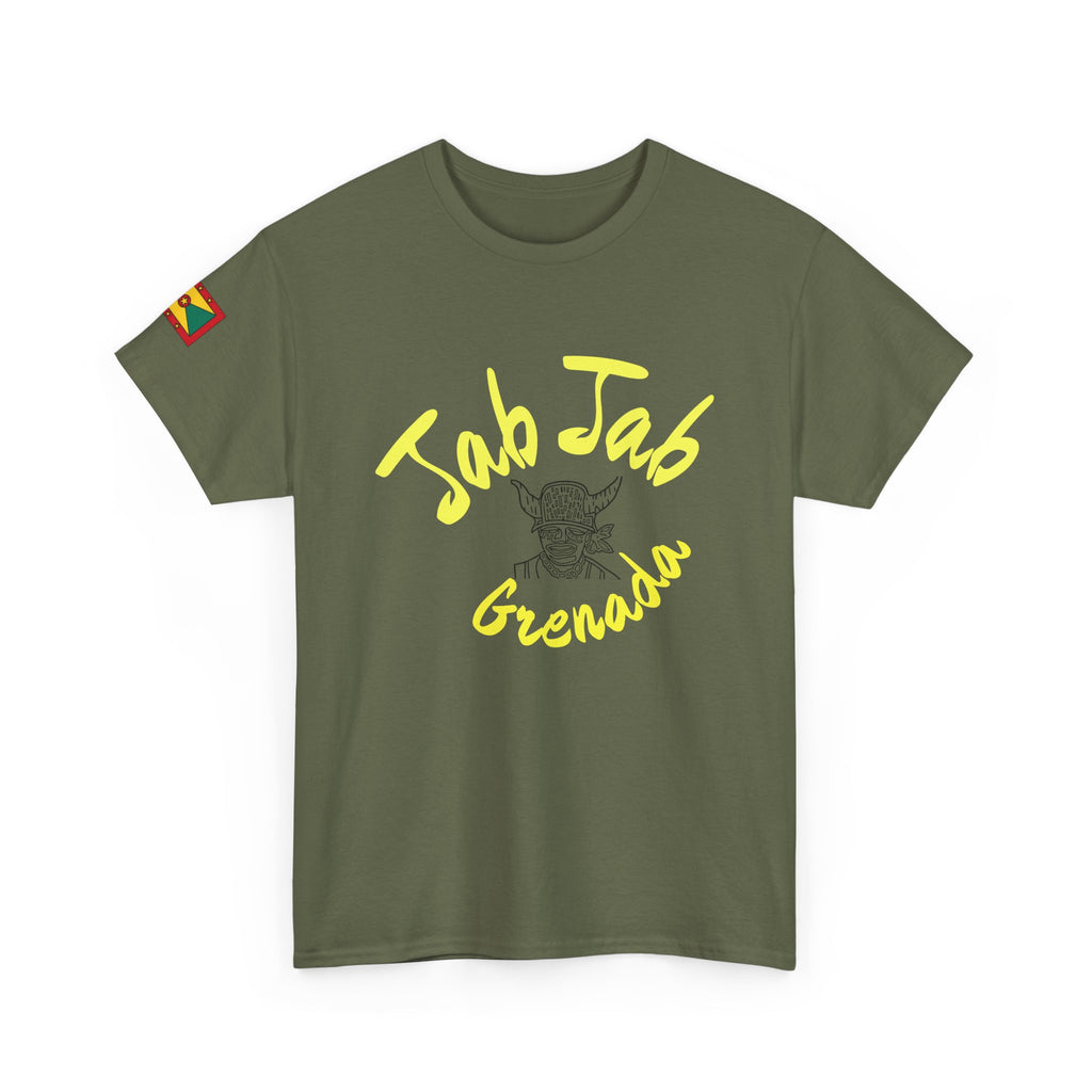 jab jab Portrait Tee — "Jab Jab Grenada" Graphic T-Shirt