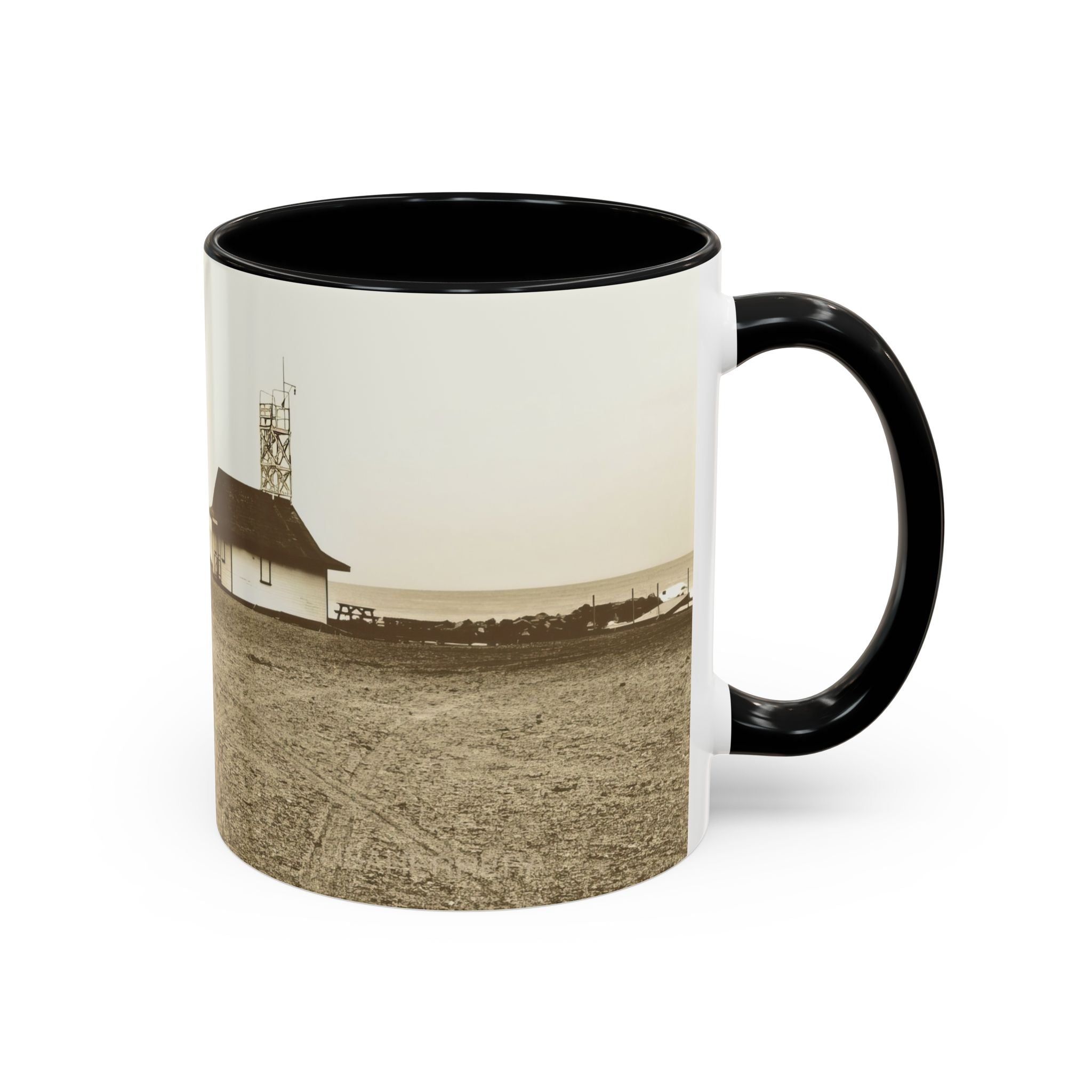 Coffee Mug Sepia photo Leuty stn The Beaches  (11, 15oz)