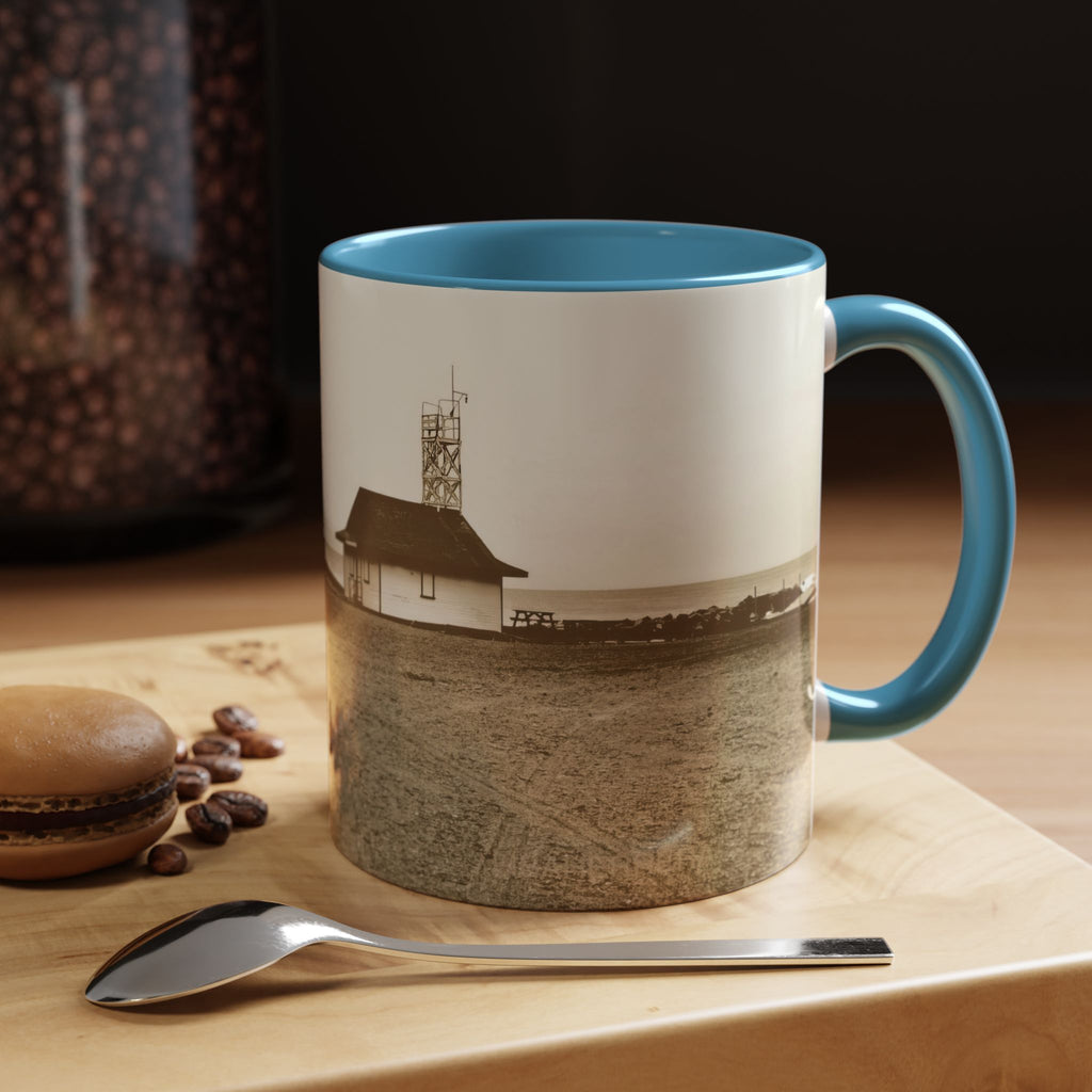 Coffee Mug Sepia photo Leuty stn The Beaches  (11, 15oz)