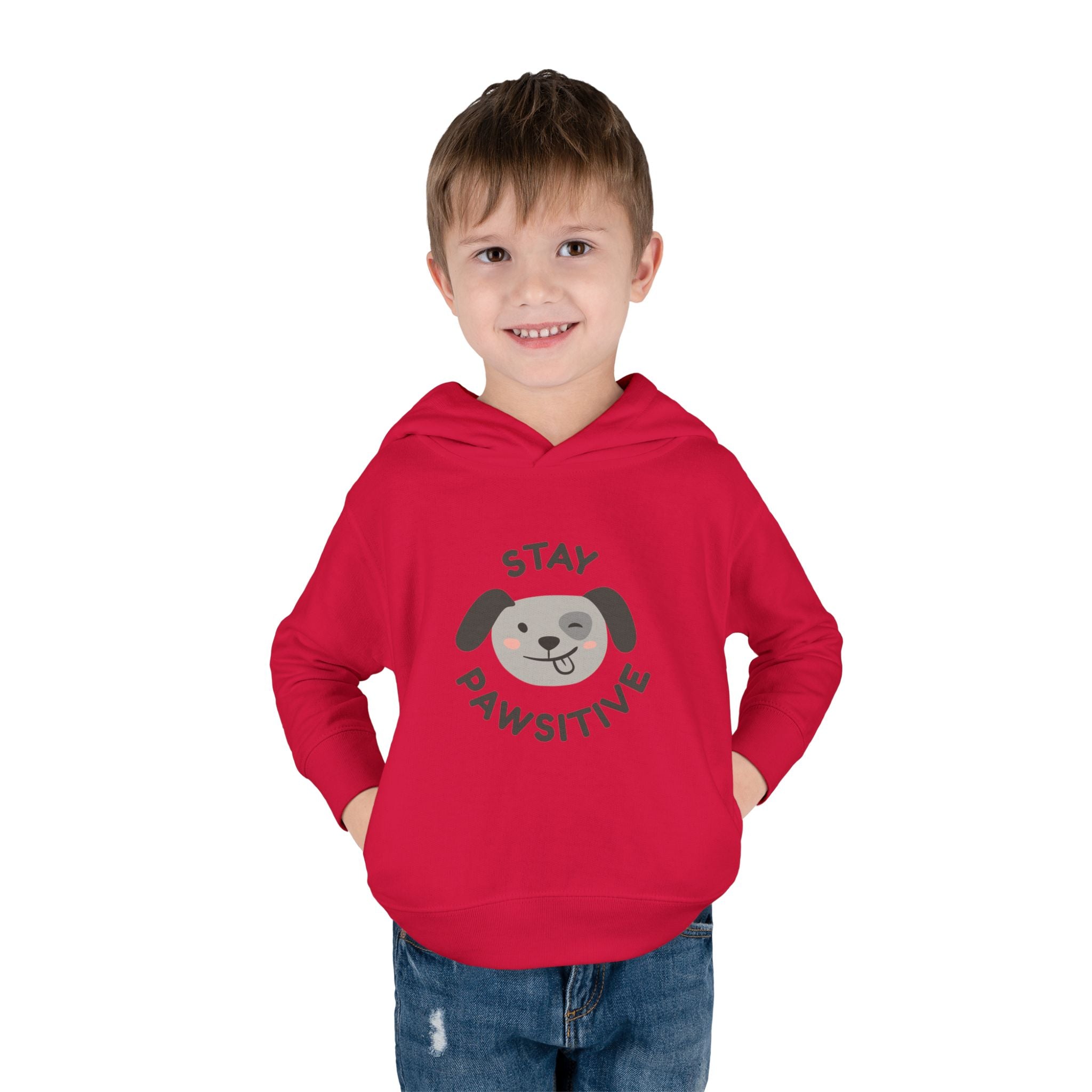 Toddler Hoodie Stay Pawsitive — Stay Pawsitive dog Pullover