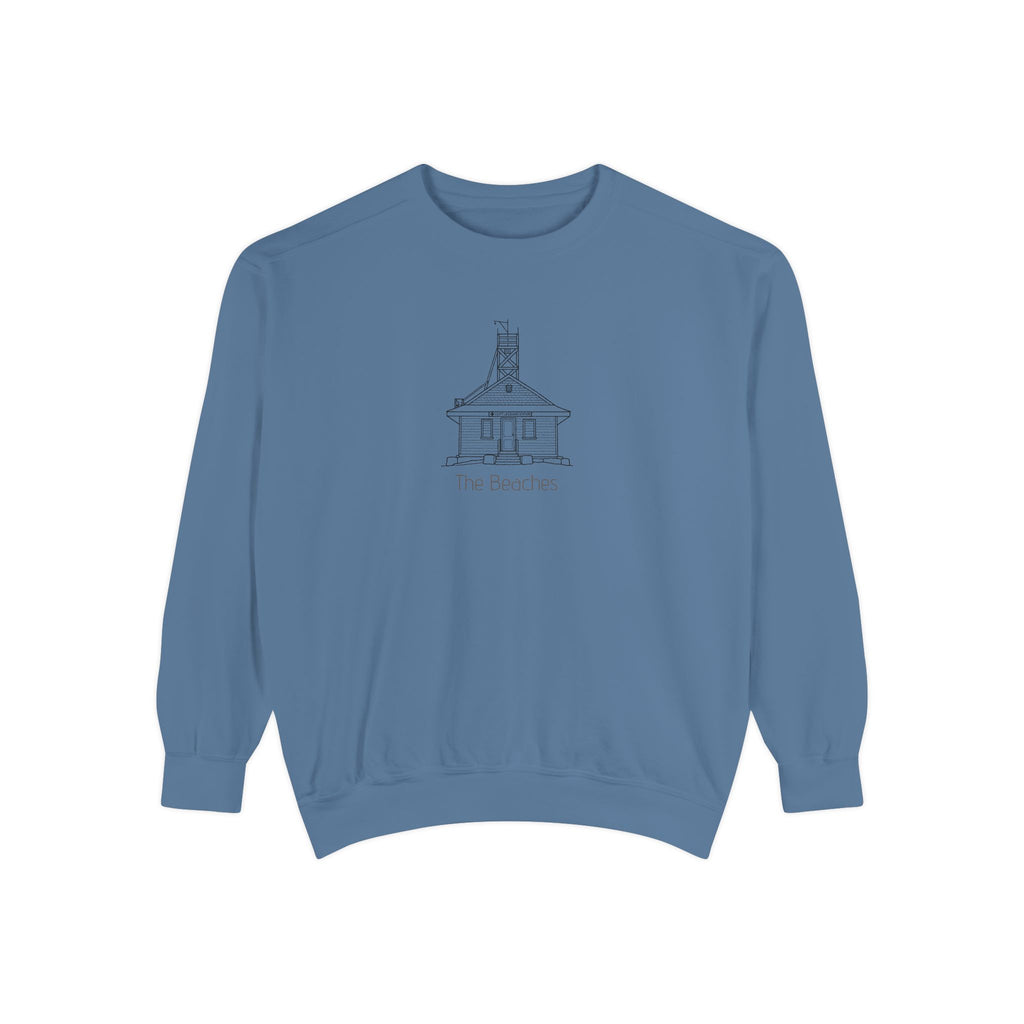 Sweatshirt The Beaches Leuty Stn Sweatshirt — Leuty stn Line Art Pullover