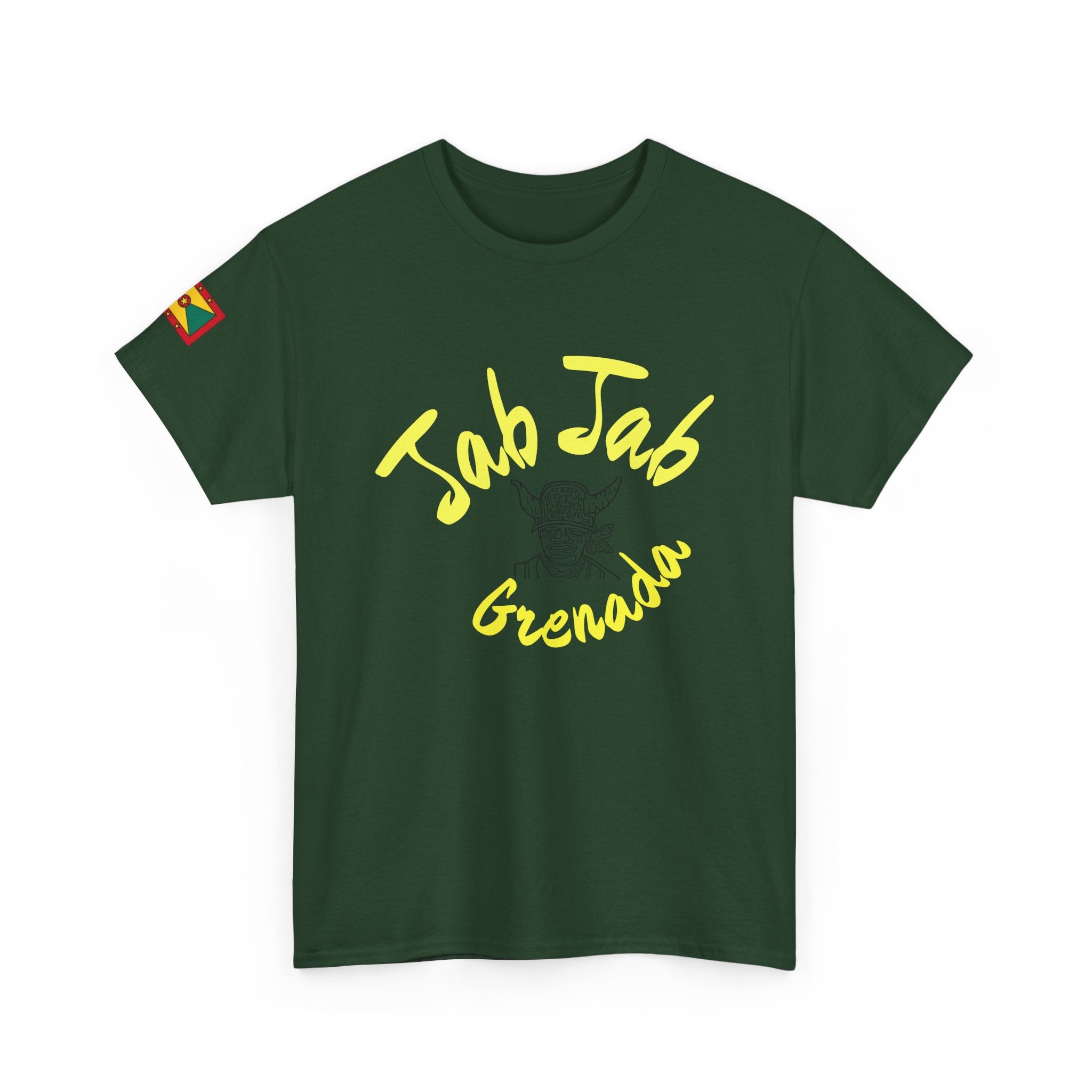 jab jab Portrait Tee — "Jab Jab Grenada" Graphic T-Shirt