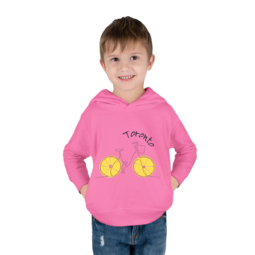 Toddler Hoodie Toronto Red — Toronto Bicycle Pullover