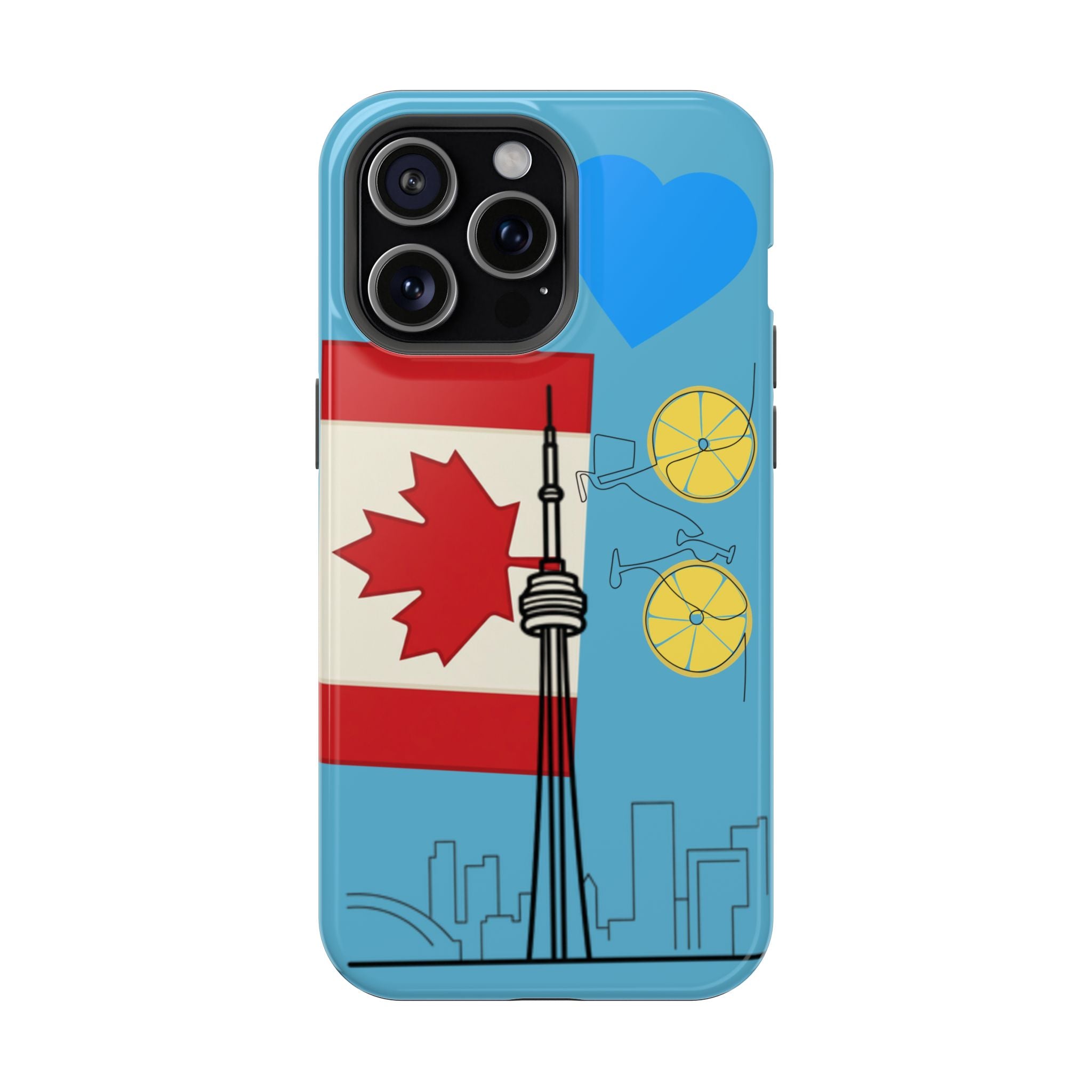 Toronto cn tower Phone Case — Impact-Resistant Toronto Design