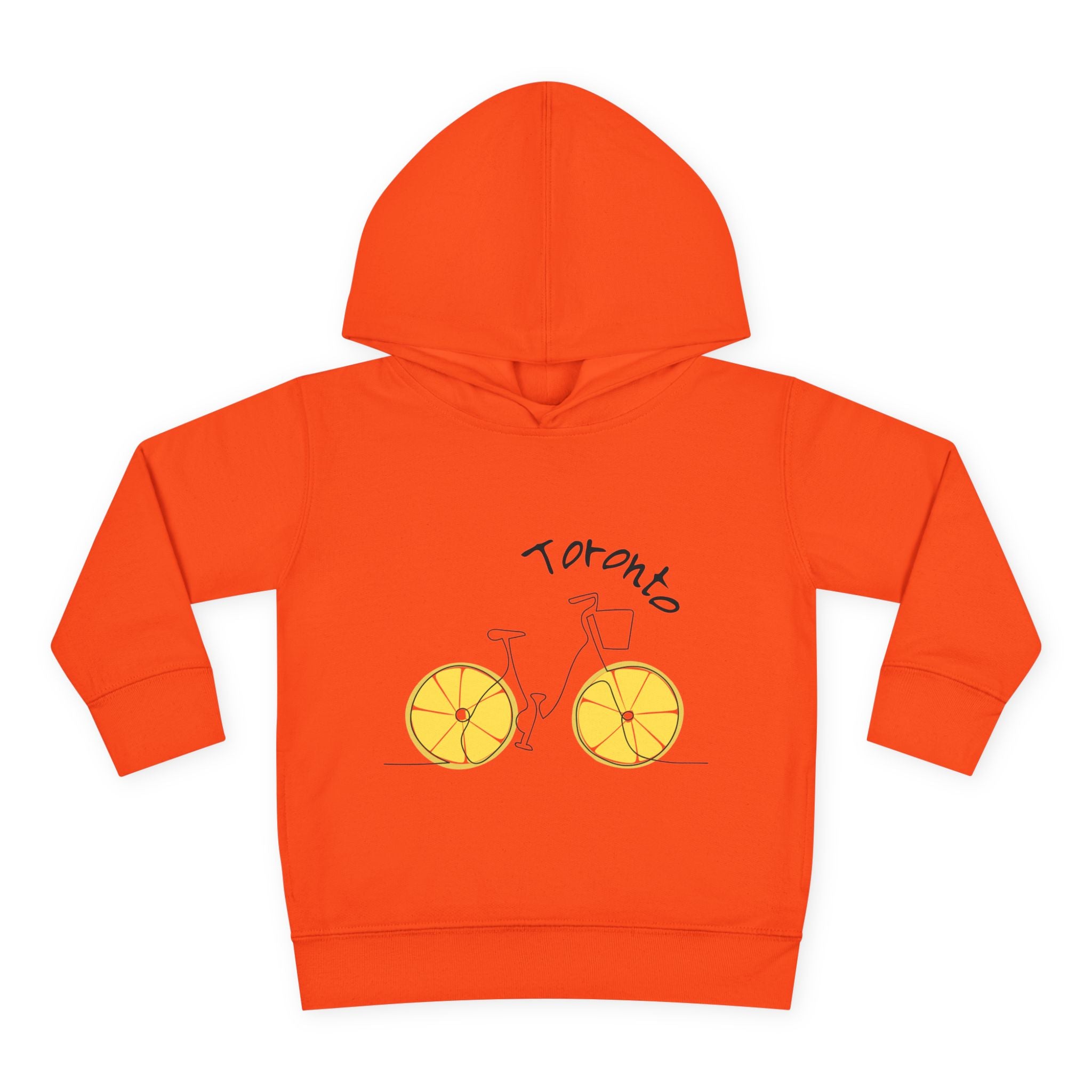 Toddler Hoodie Toronto Red — Toronto Bicycle Pullover