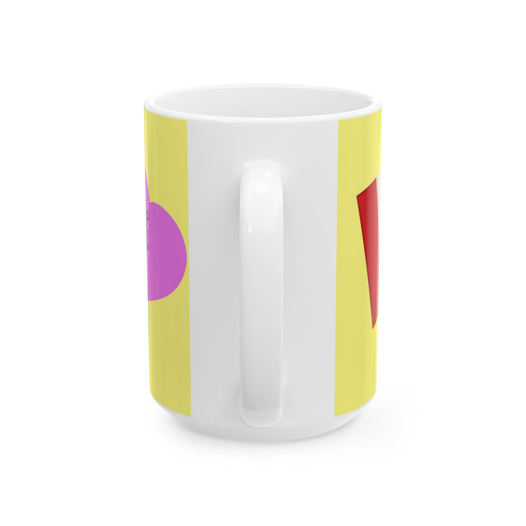 Toronto Beaches Ceramic Mug Yellow –  Leuty Stn Coffee Cup (11oz & 15oz)