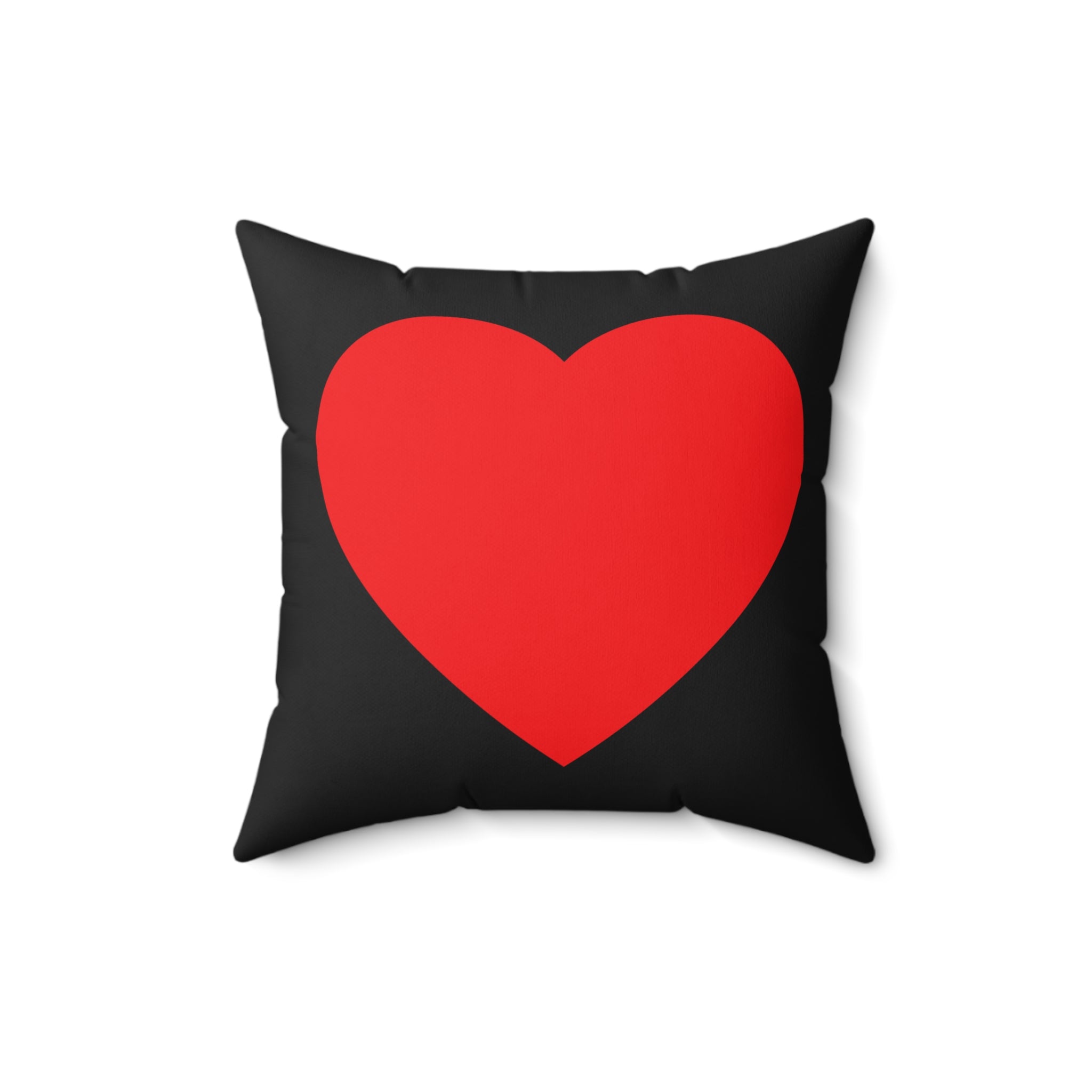 Throw Pillow Red Heart  -  Decorative Cushion