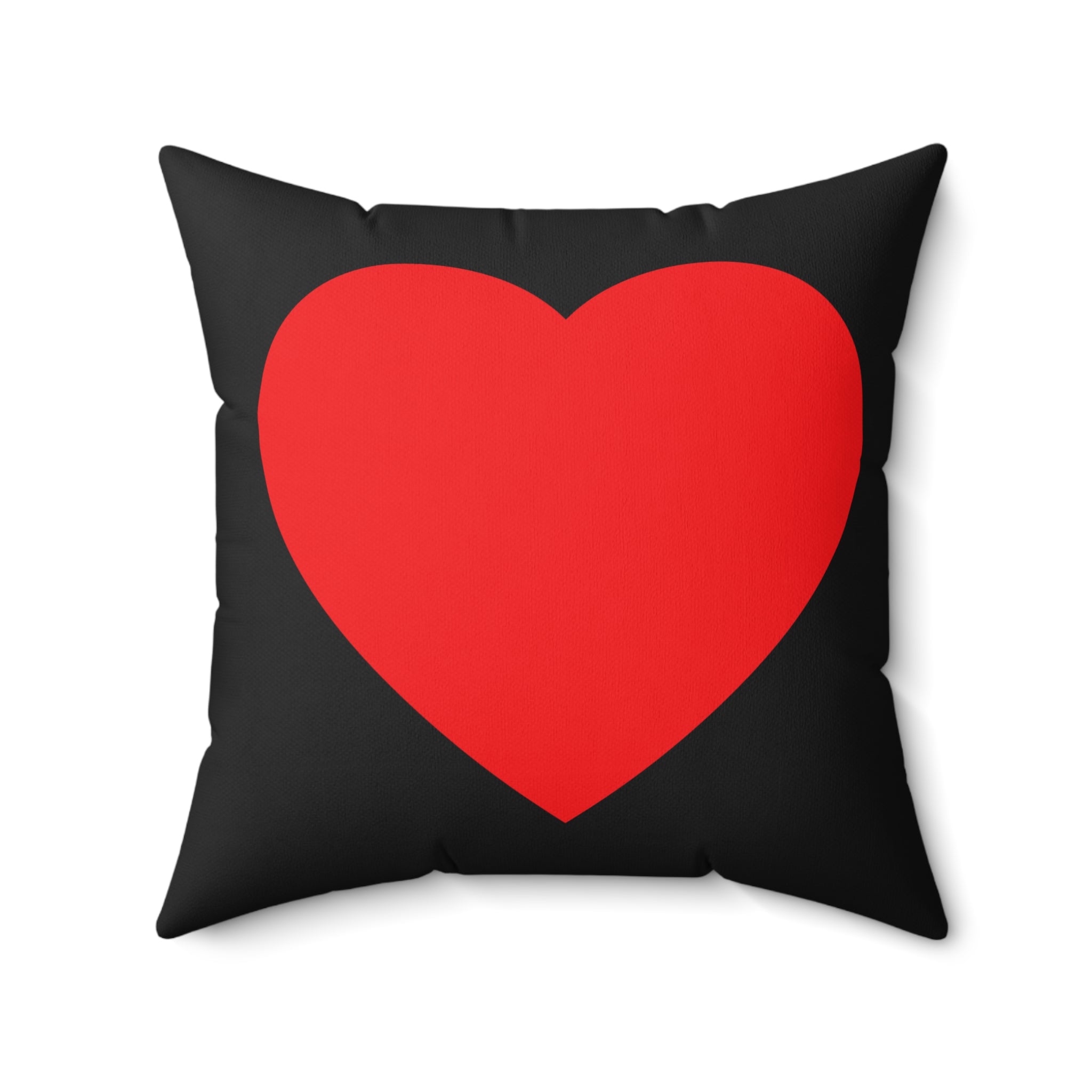 Throw Pillow Red Heart  -  Decorative Cushion