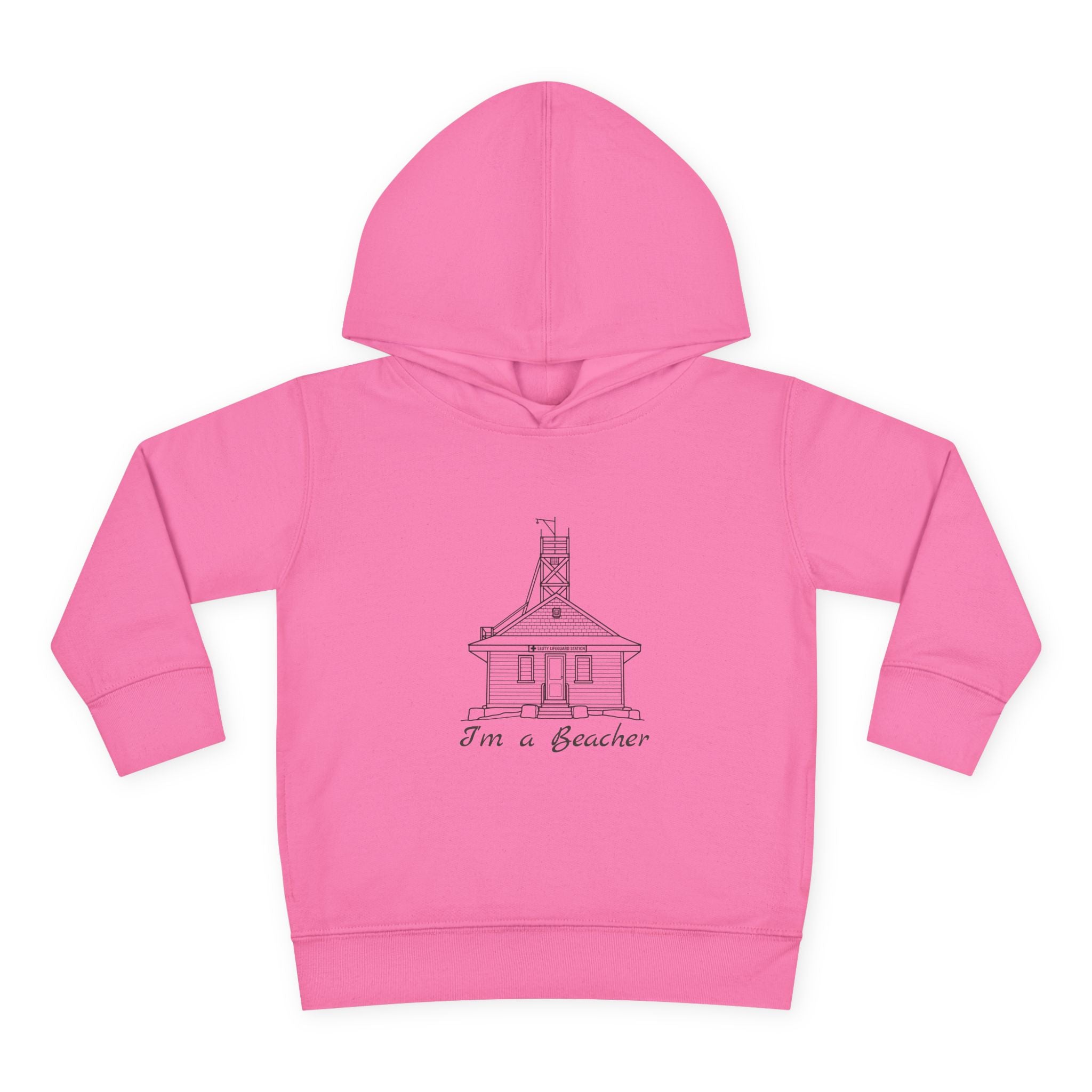 Toddler Hoodie I'm a Beacher Leuty stn. — Pullover
