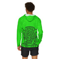 Warm up Hoodie Jab Jab Sports Warmup Hoodie — Neon Green All-Over Print