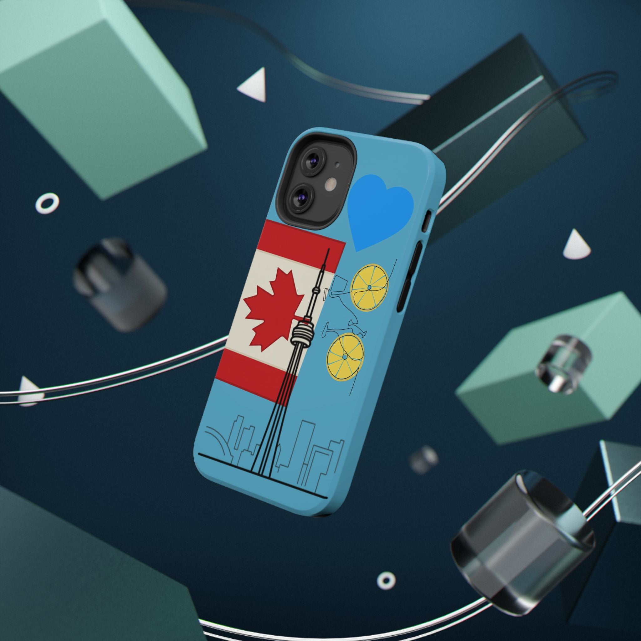 Toronto cn tower Phone Case — Impact-Resistant Toronto Design