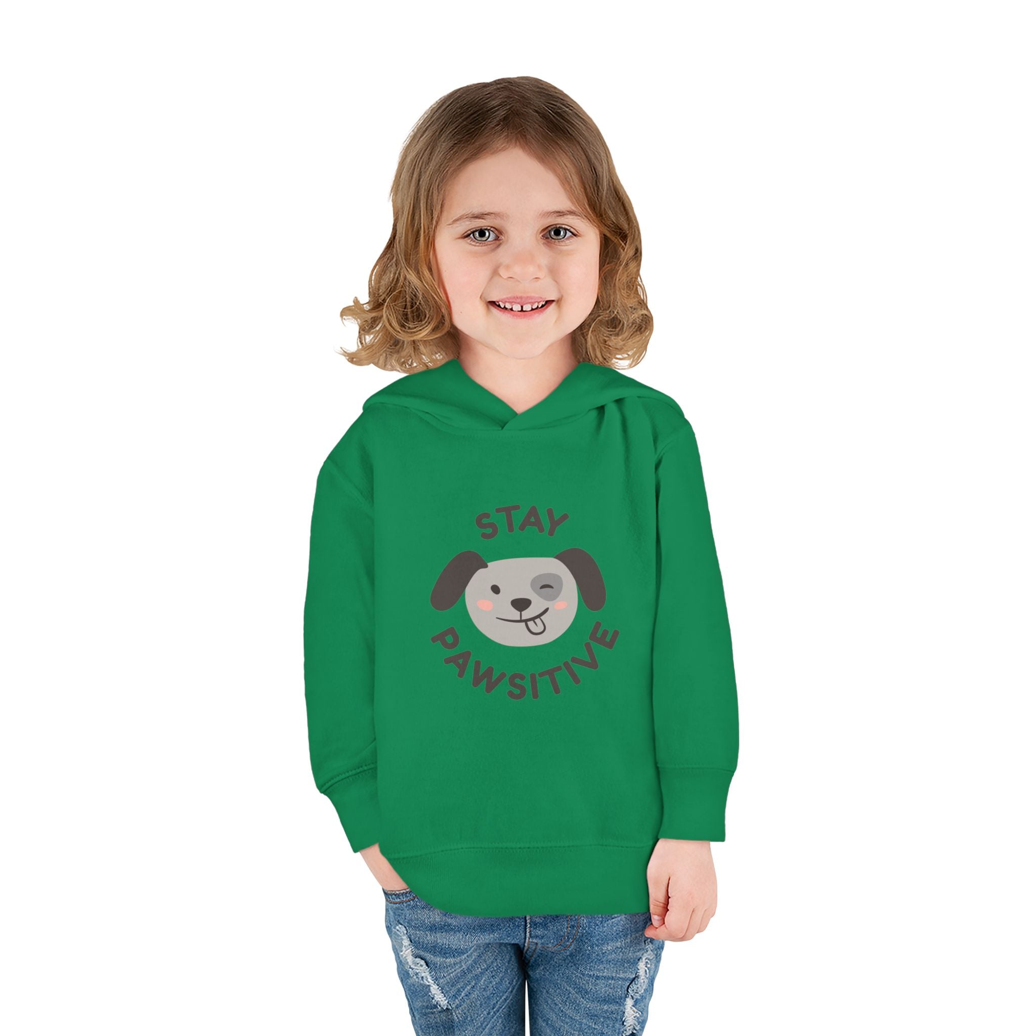 Toddler Hoodie Stay Pawsitive — Stay Pawsitive dog Pullover