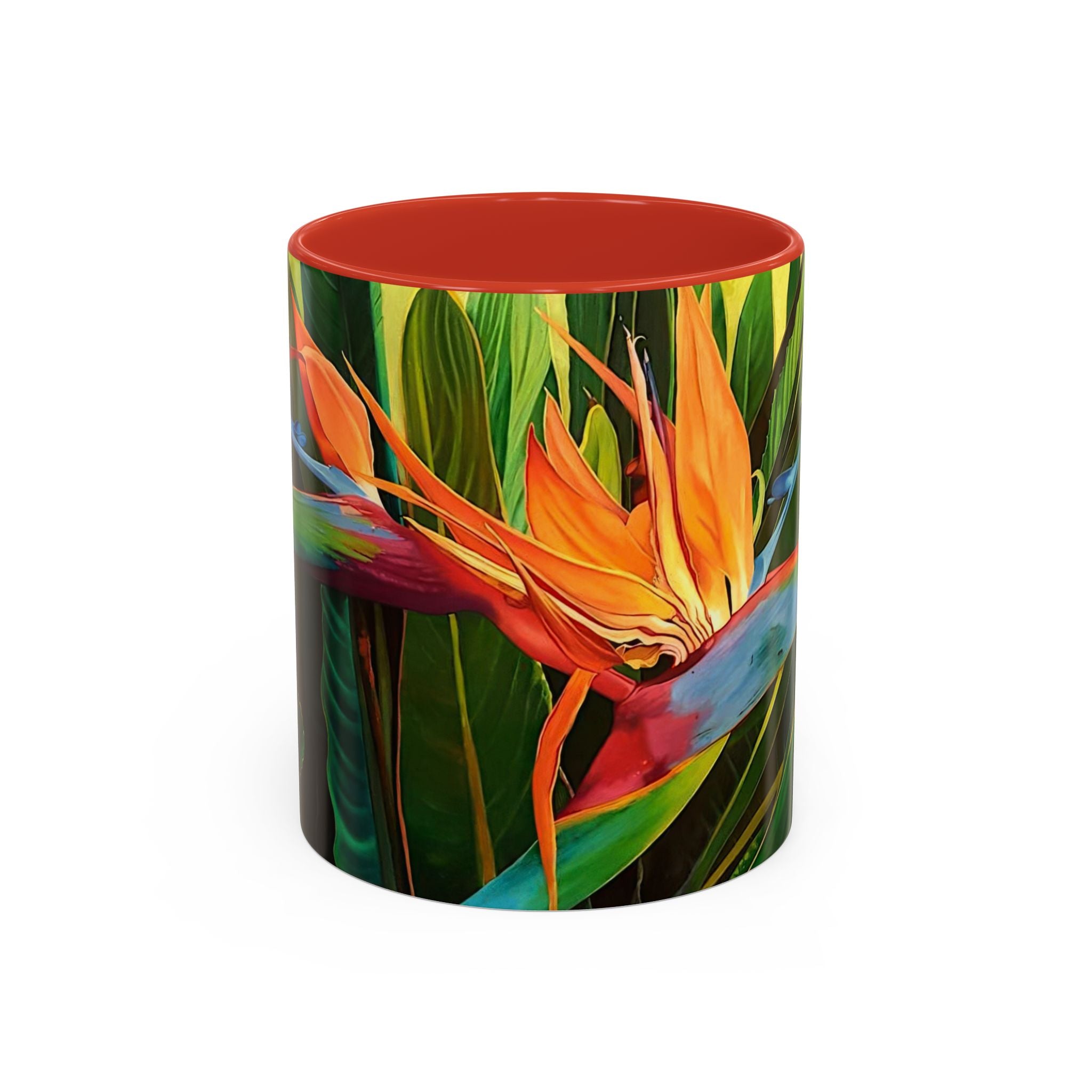 Coffee Mug Lisa Herrera art print Bird of Paradise  (11, 15oz)