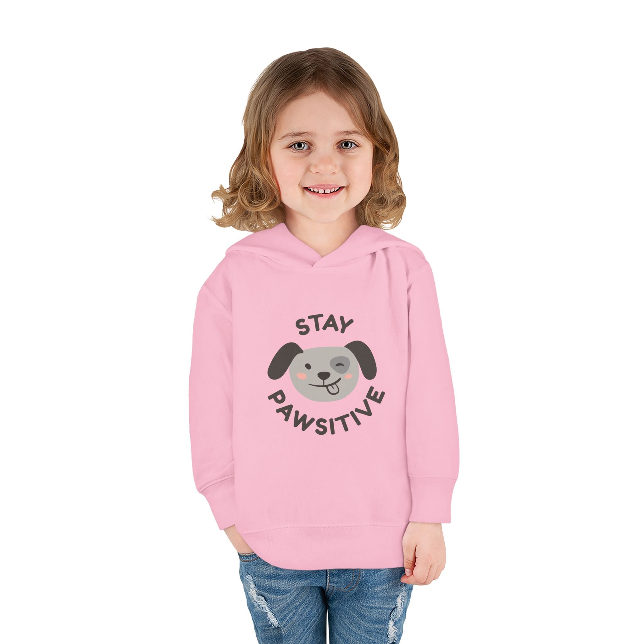 Toddler Hoodie Stay Pawsitive — Stay Pawsitive dog Pullover