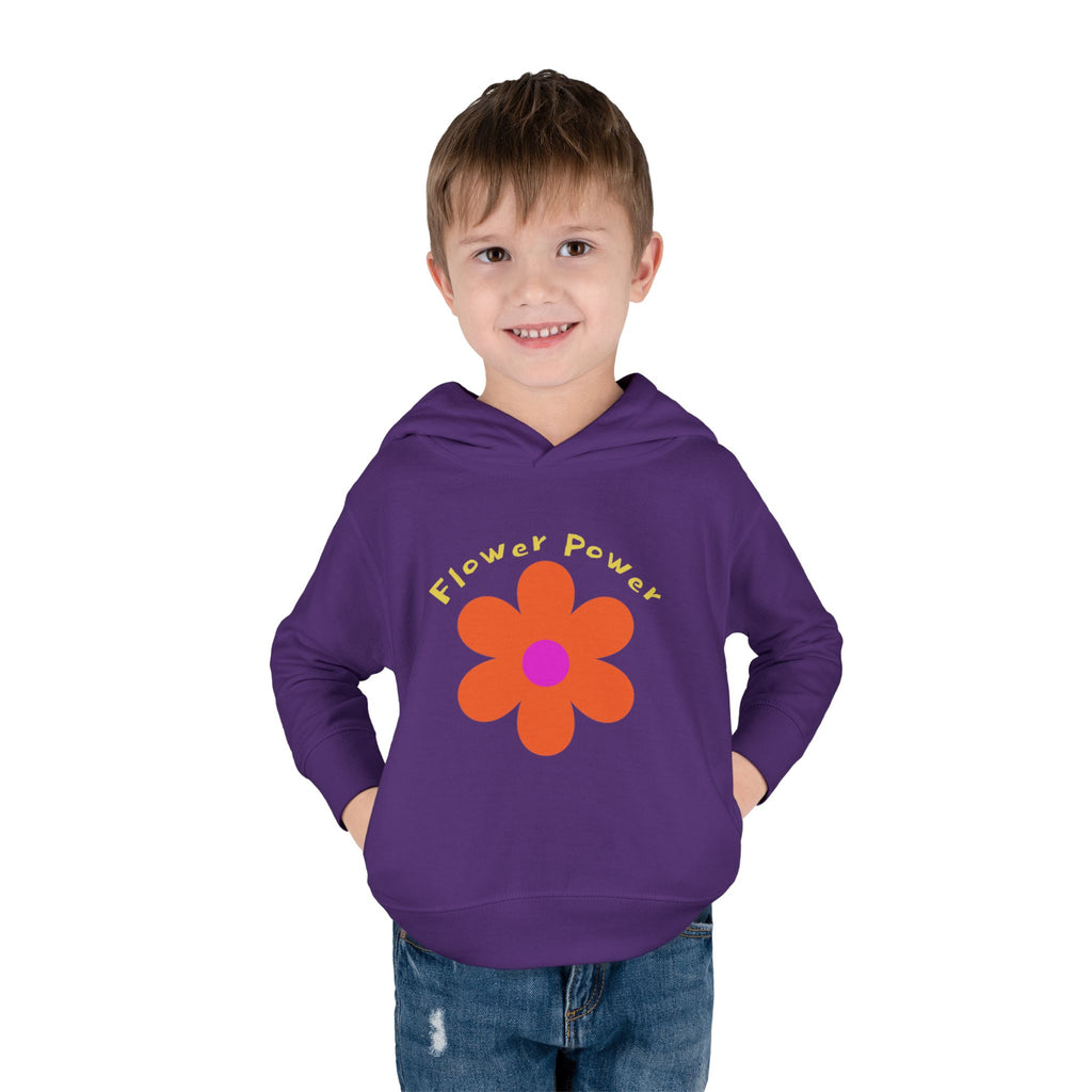 Toddler Hoodie Flower — Pullover