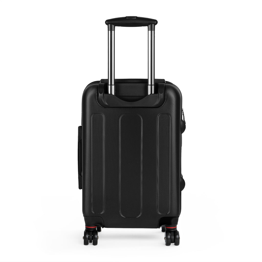 Carry-on Suitcase Native Lizard Turqoise Blue — Tribal Travel Luggage