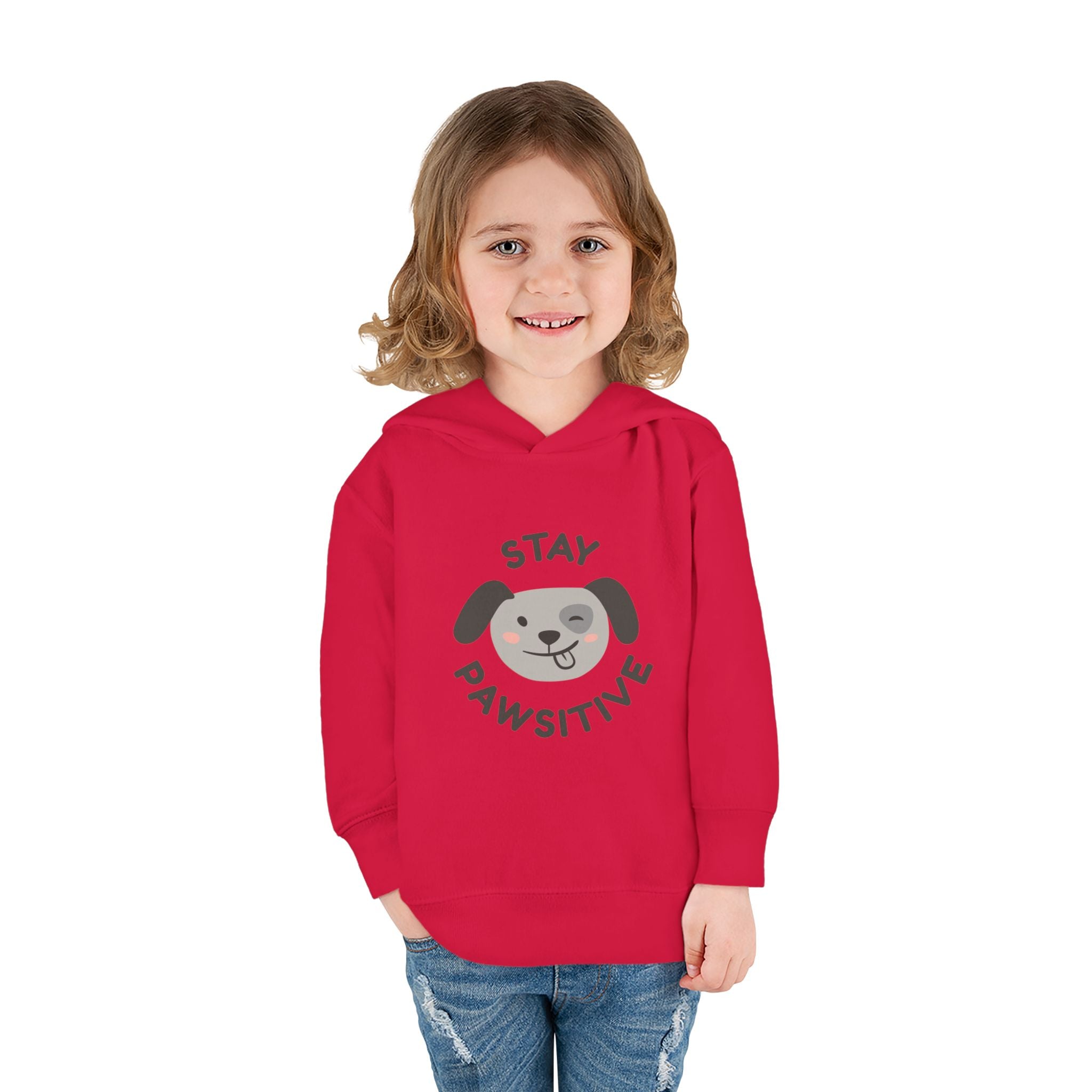 Toddler Hoodie Stay Pawsitive — Stay Pawsitive dog Pullover