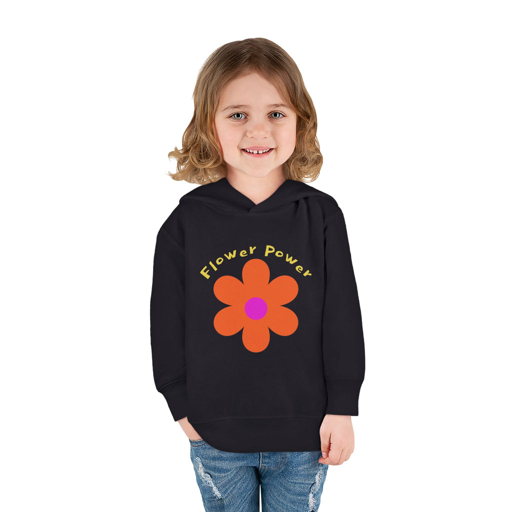 Toddler Hoodie Flower — Pullover