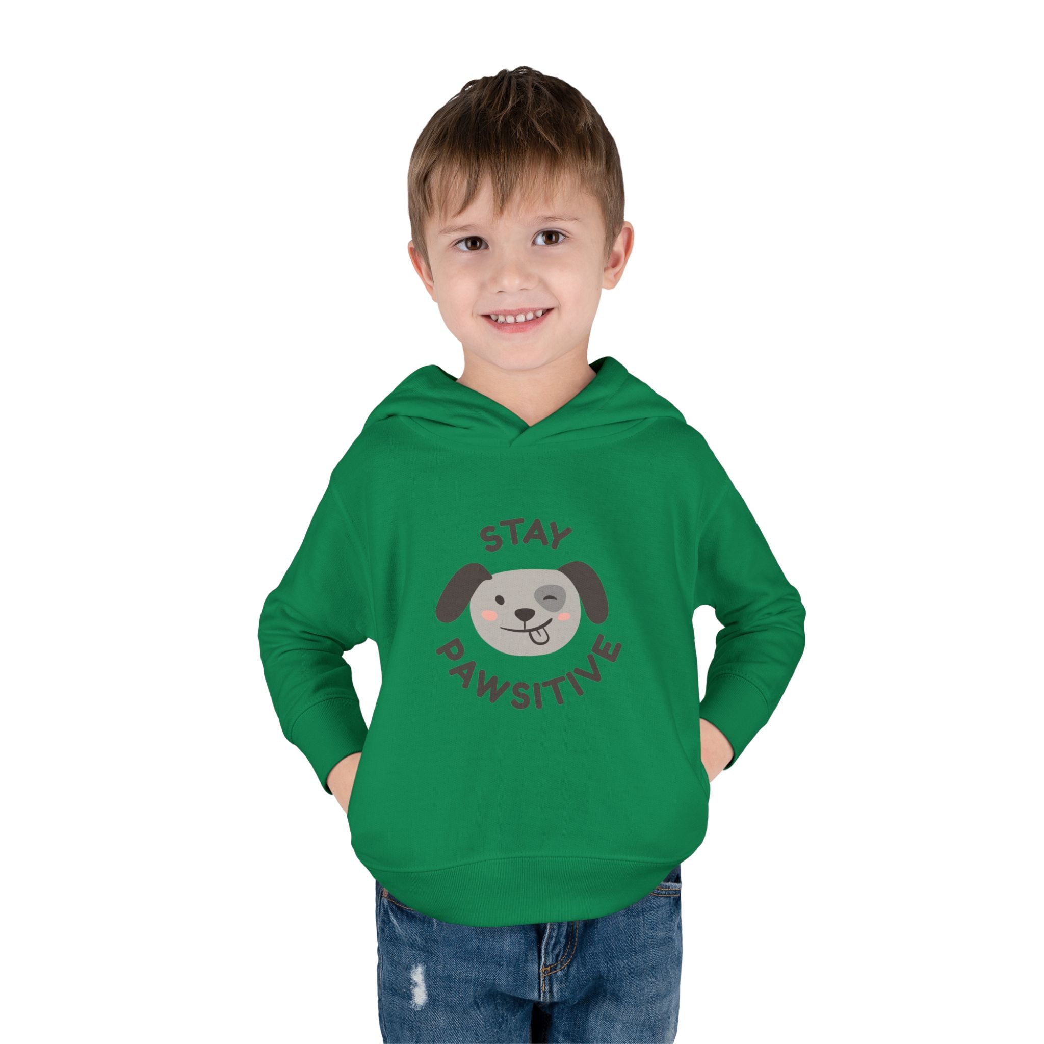 Toddler Hoodie Stay Pawsitive — Stay Pawsitive dog Pullover