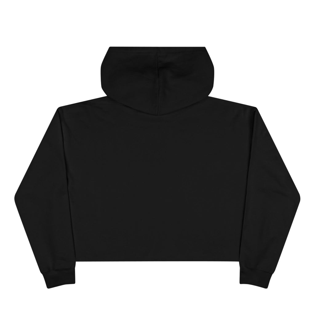 Cropped Hoodie Line drawing of Native Drummer —  Art Figure Graphic