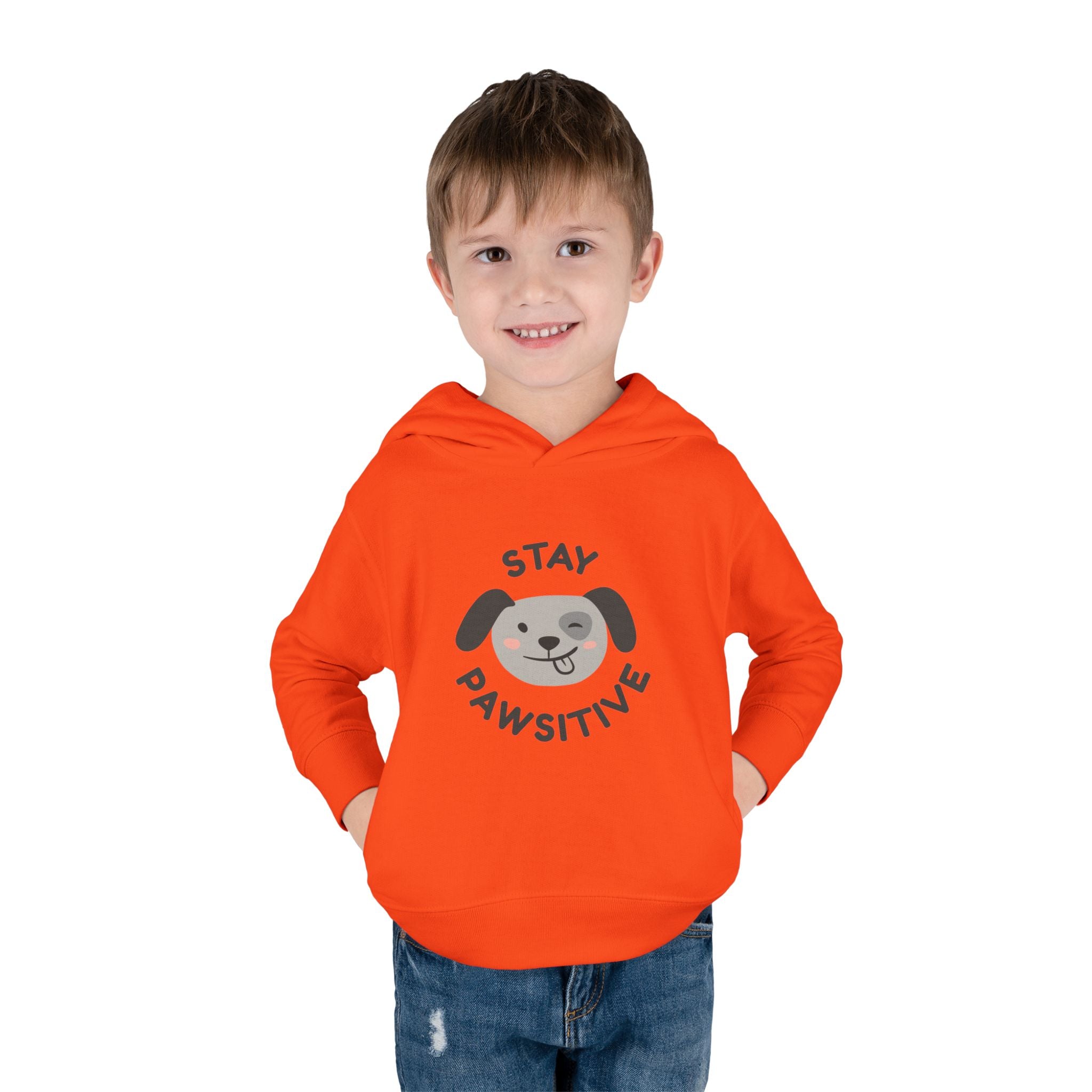 Toddler Hoodie Stay Pawsitive — Stay Pawsitive dog Pullover