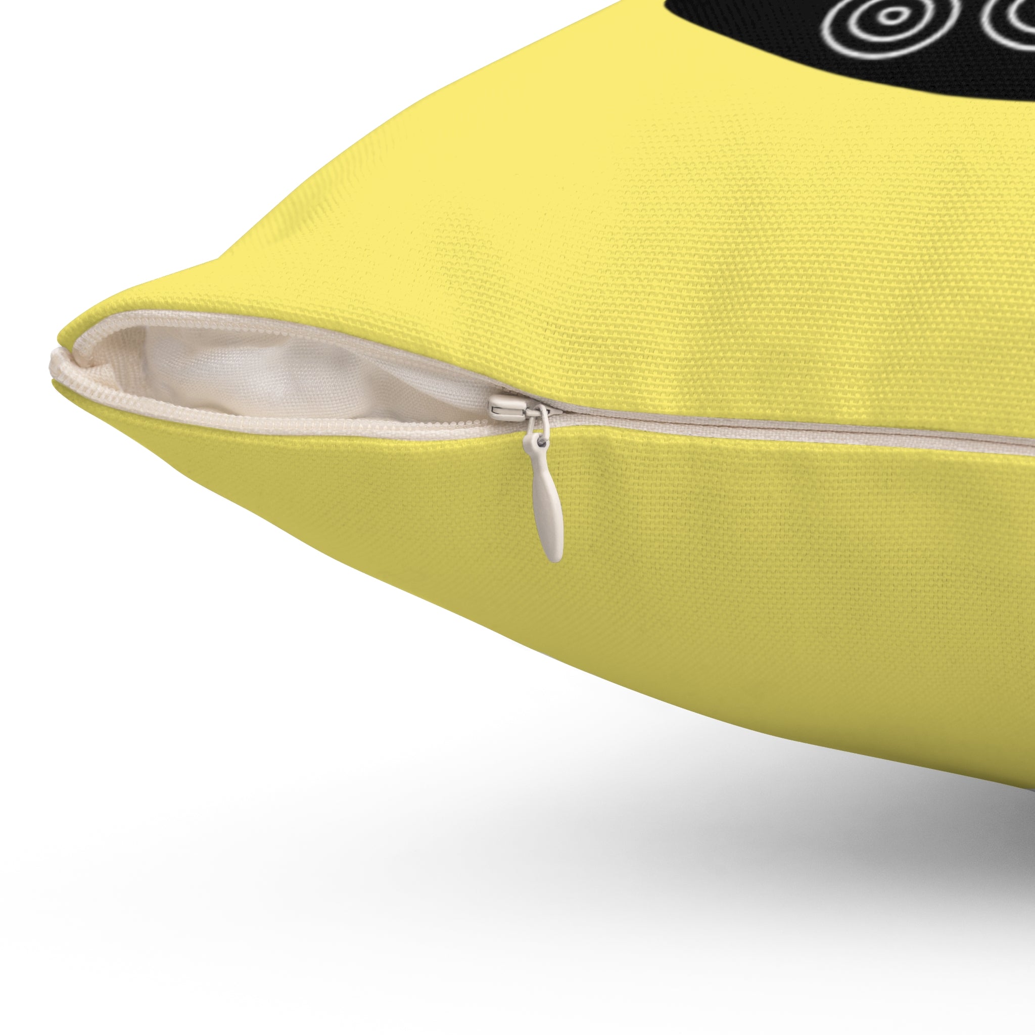 Throw Pillow Graphic Fish Pattern Decorative Pillow — yellow Nautical Throw Cushion