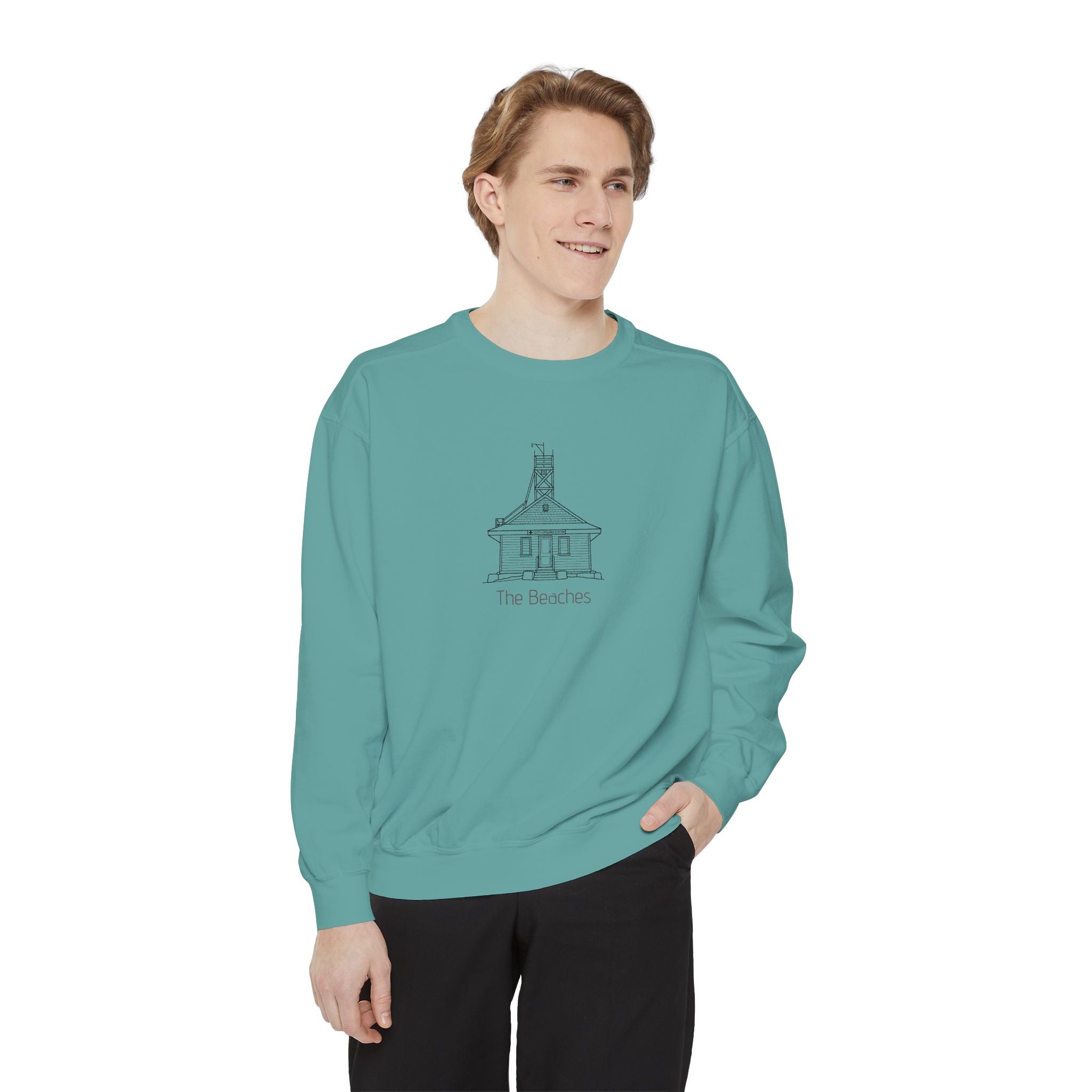 Sweatshirt The Beaches Leuty Stn Sweatshirt — Leuty stn Line Art Pullover