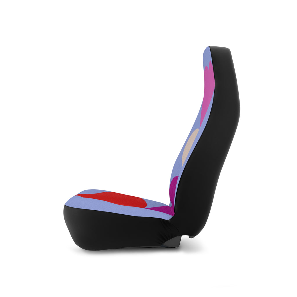 Car Seat Covers — Heart Pattern Colorful Love Seat Protector
