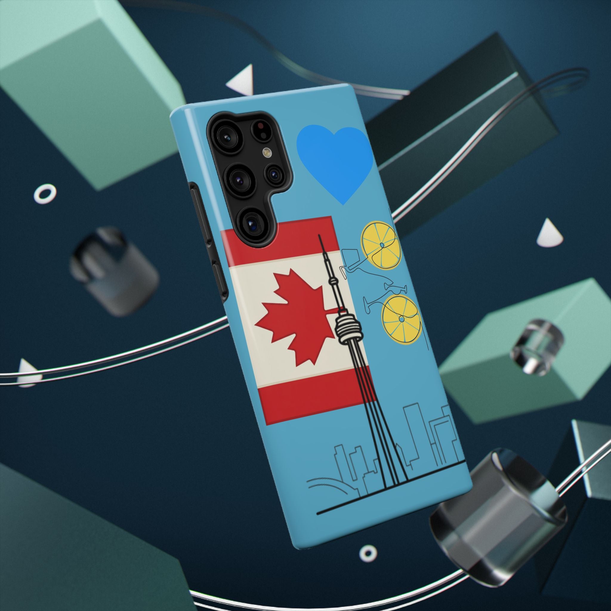 Toronto cn tower Phone Case — Impact-Resistant Toronto Design