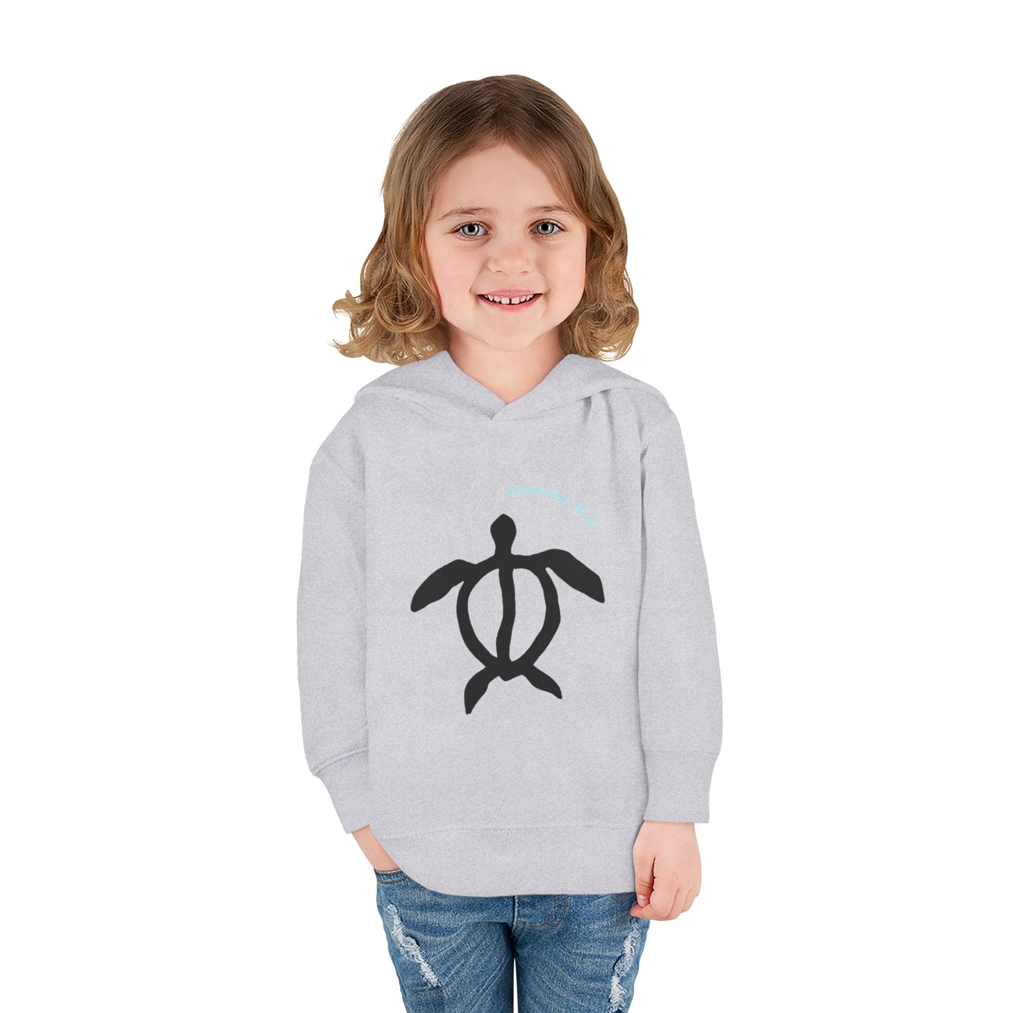 Toddler Hoodie Turtle — Pullover