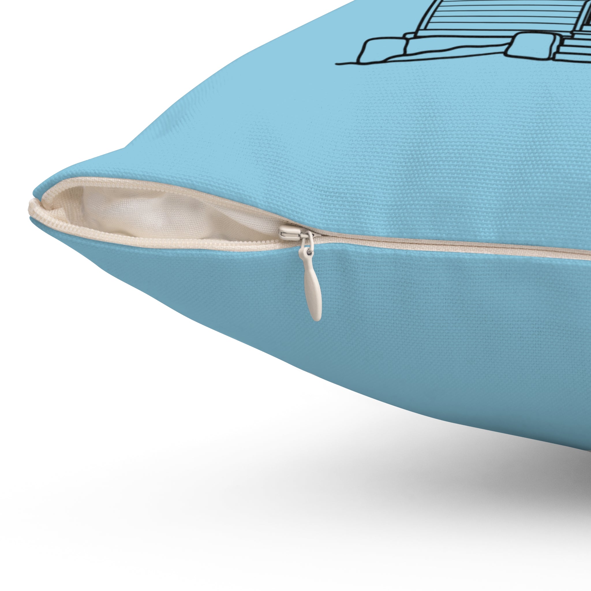 Throw Pillow The Beaches Canada Leuty stn Pillow — Spun Polyester Square Decorative Throw Pillow