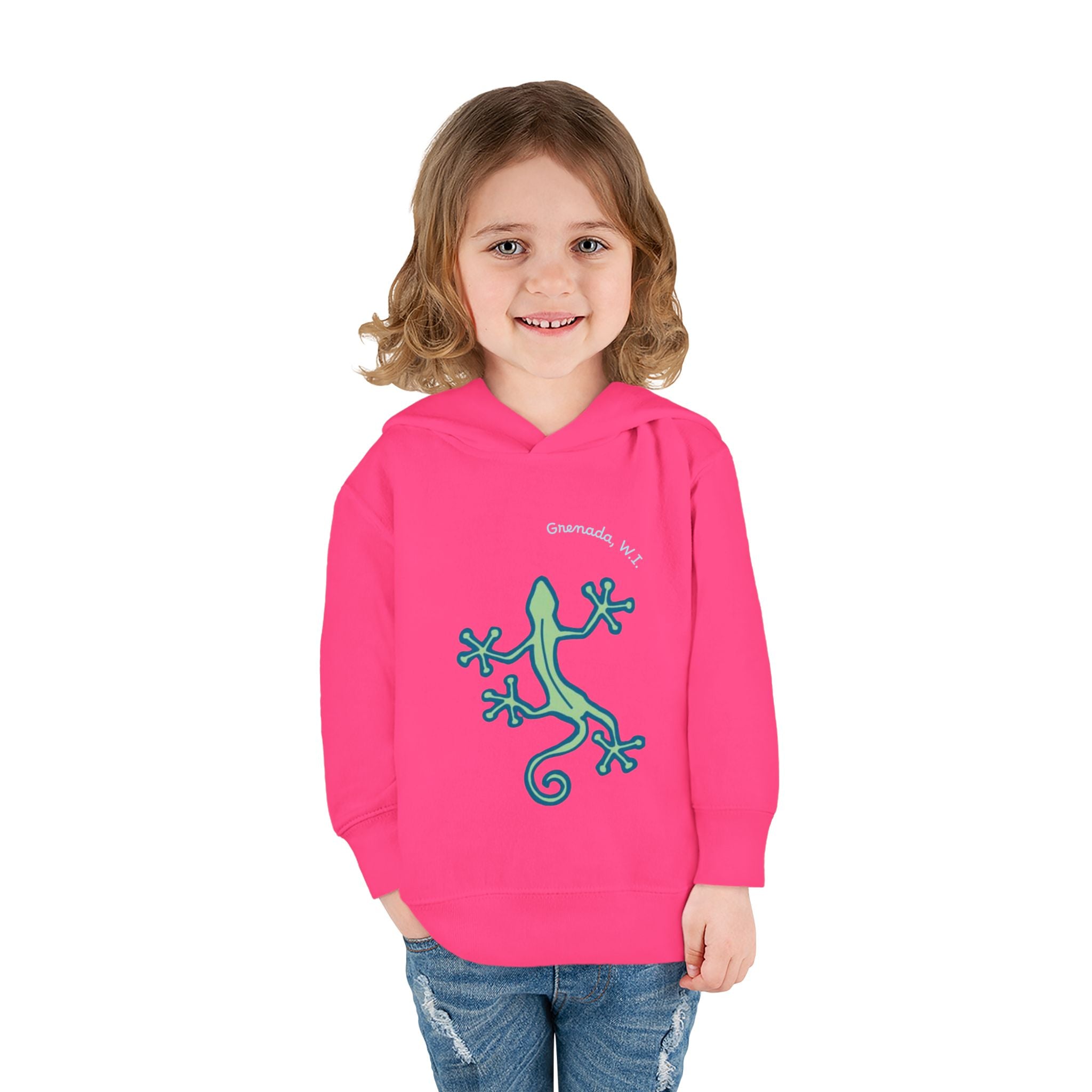 Toddler Hoodie Lizard— Pullover