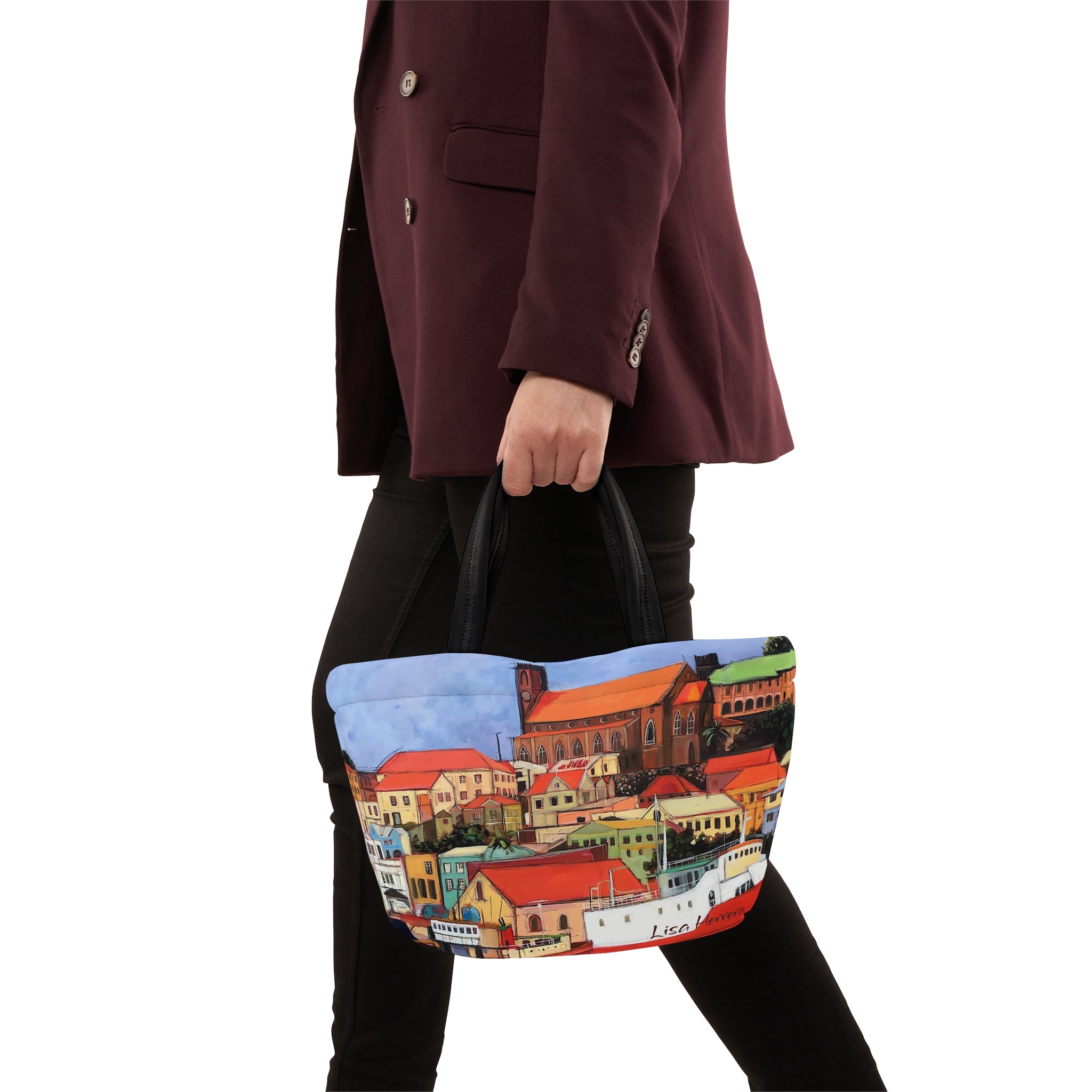 Lunch Bag Lisa Herrera art The Carenage