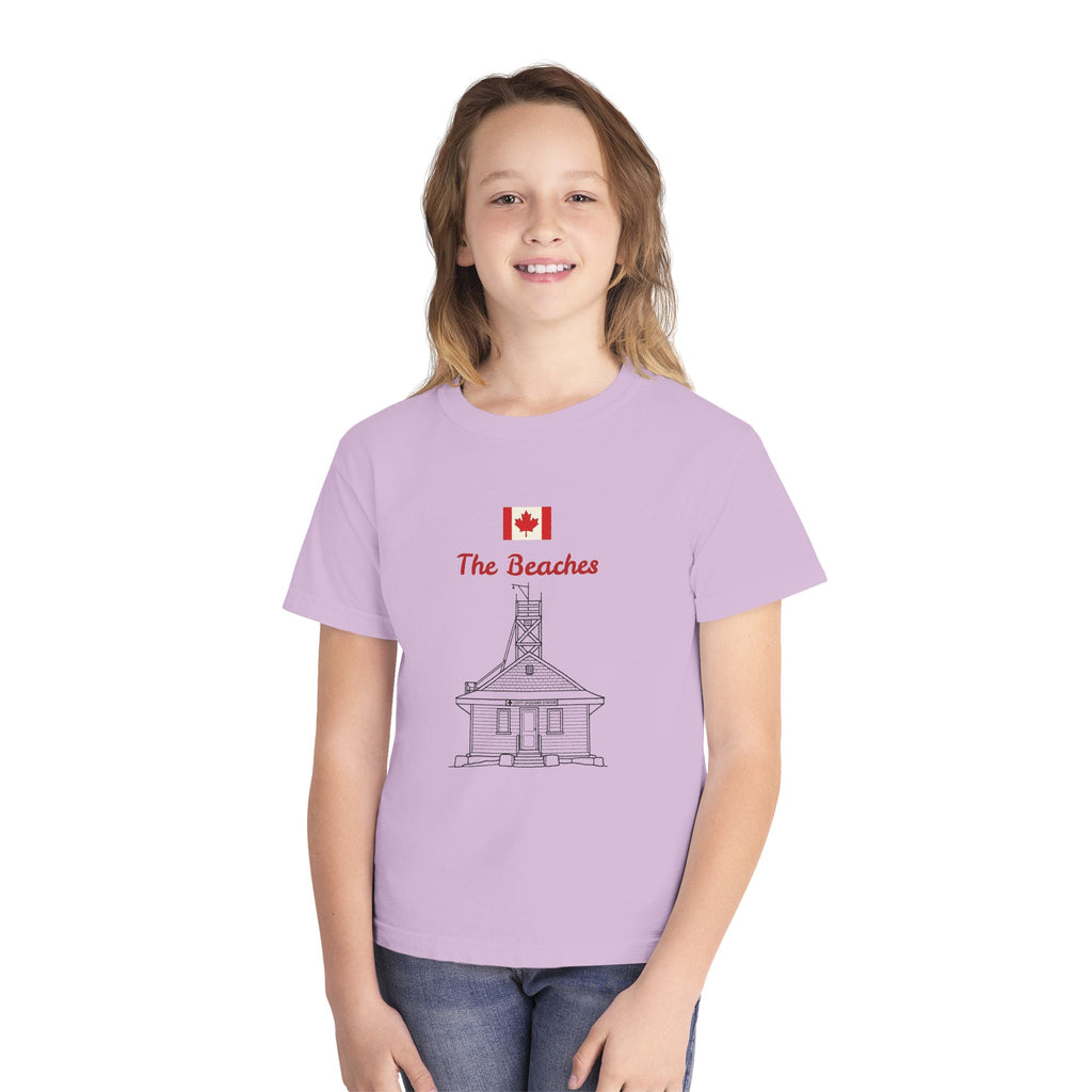 T-shirt The Beaches Toronto Youth Tee — The Beaches Canada Leuty Stn Graphic