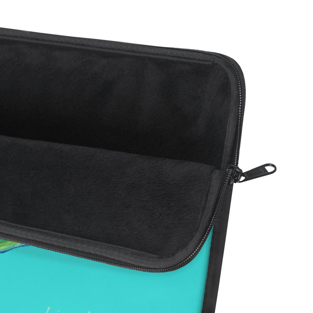 Laptop Sleeve Lisa Herrera art Sea Turtle - Turquoise Turtle Art Protective Case