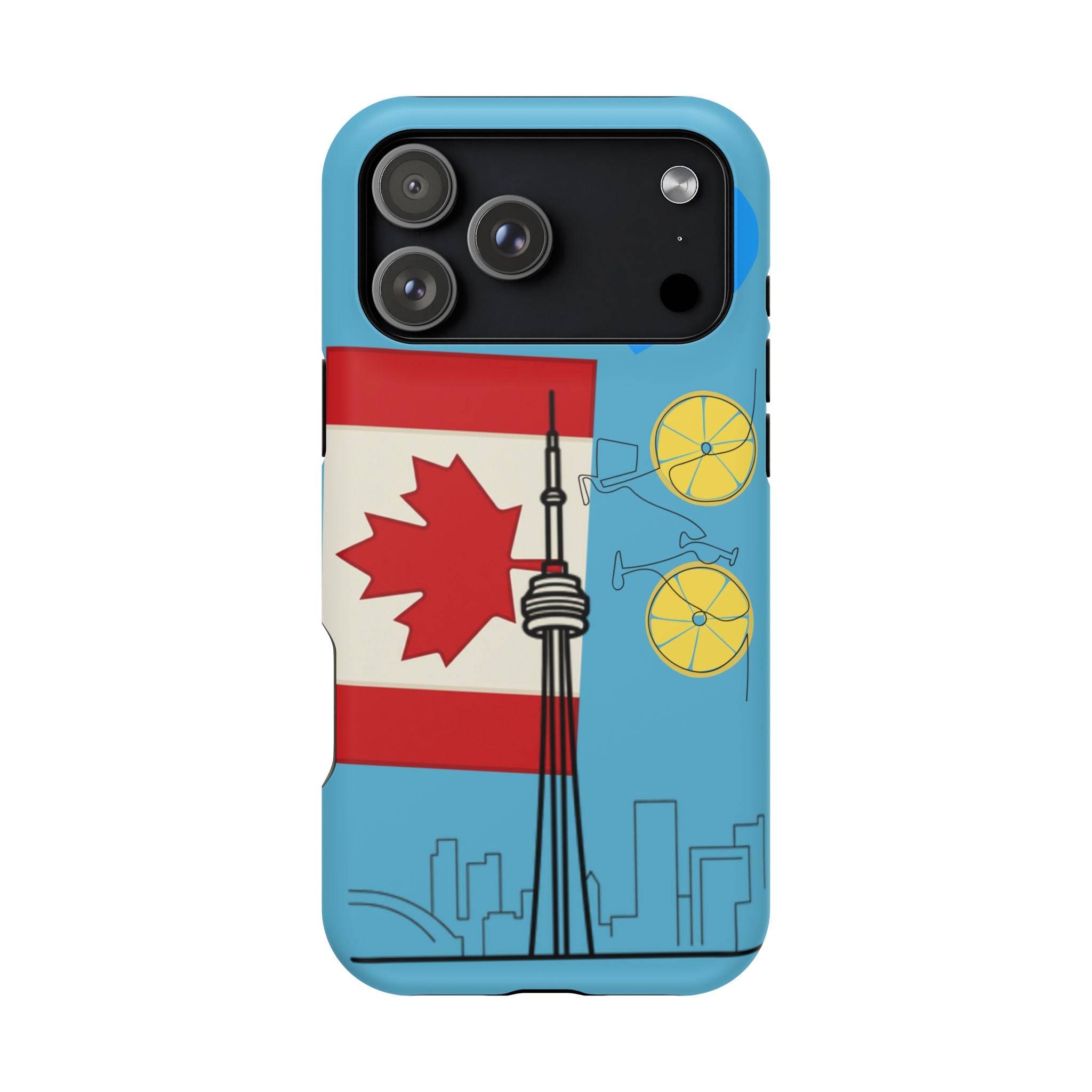 Toronto cn tower Phone Case — Impact-Resistant Toronto Design