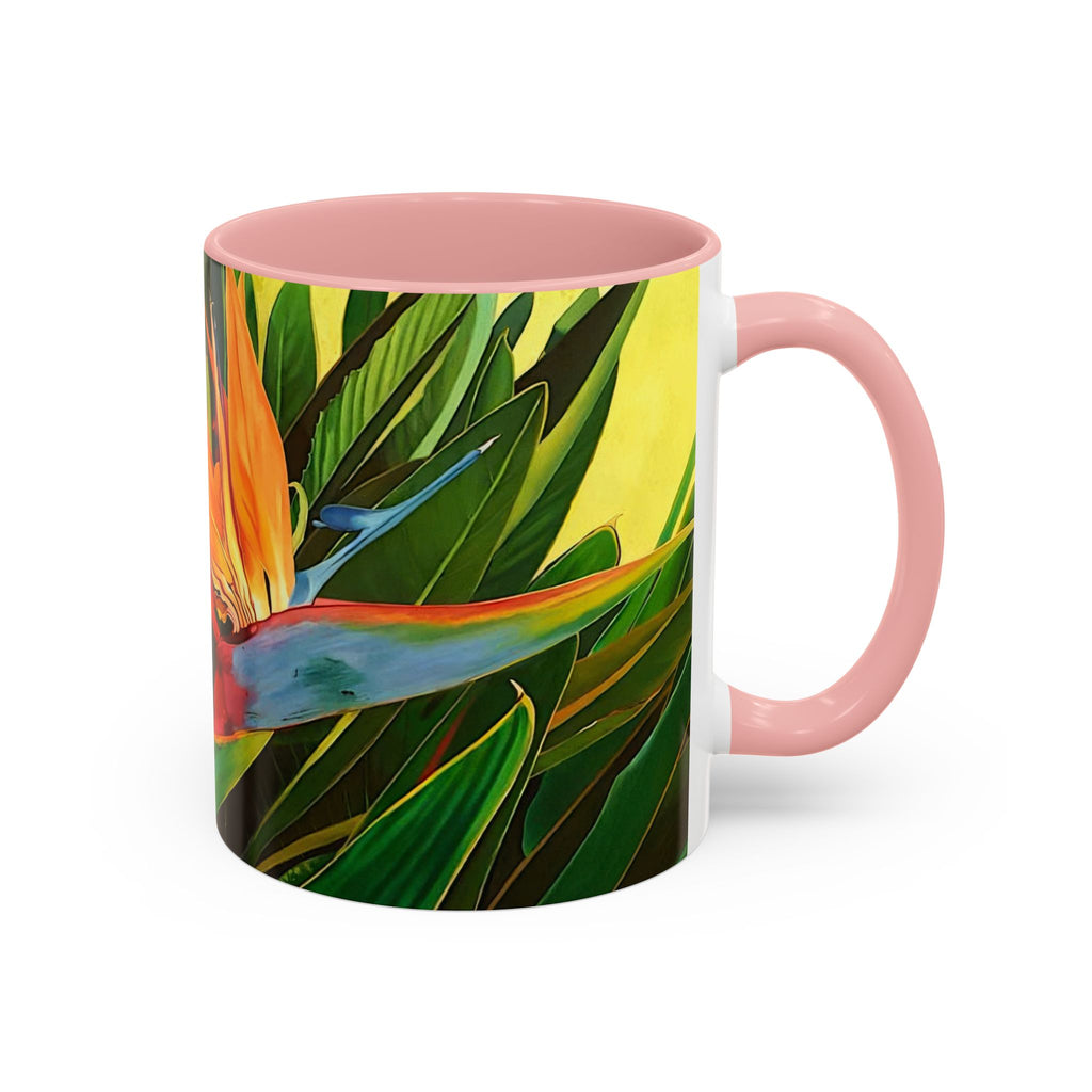 Coffee Mug Lisa Herrera art print Bird of Paradise  (11, 15oz)