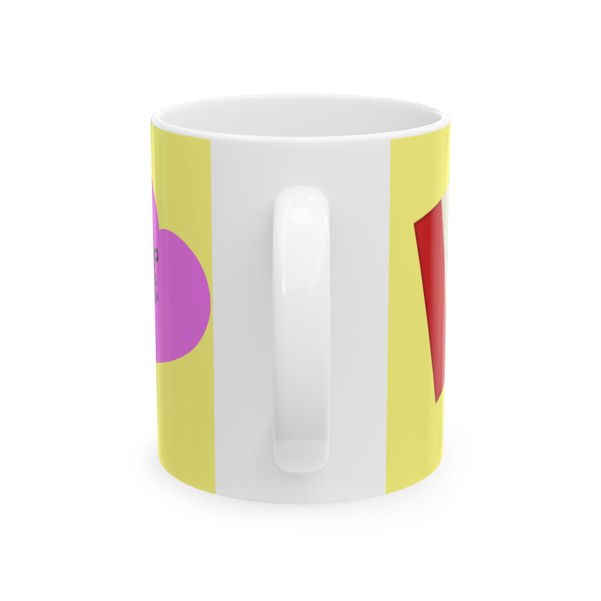Toronto Beaches Ceramic Mug Yellow –  Leuty Stn Coffee Cup (11oz & 15oz)