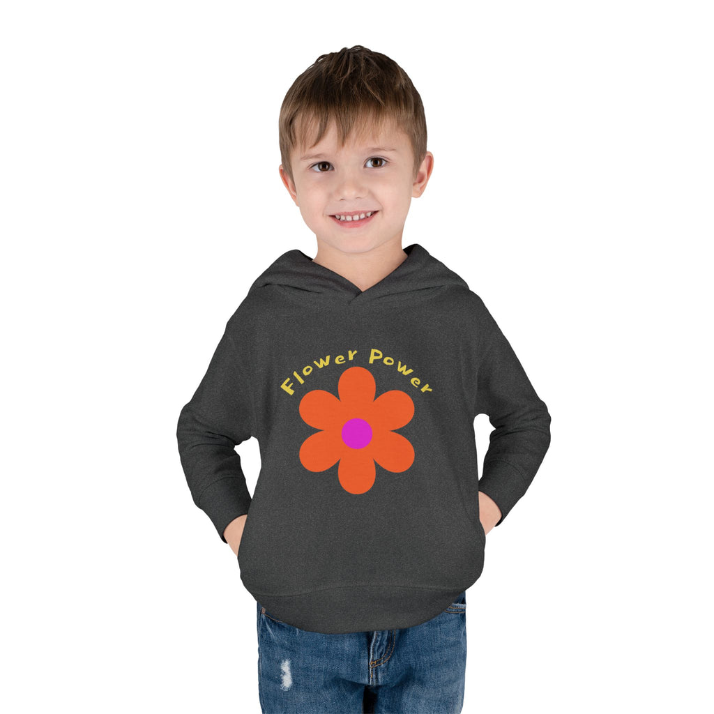 Toddler Hoodie Flower — Pullover