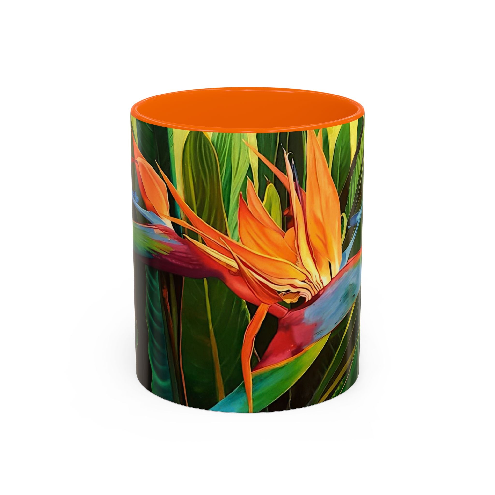 Coffee Mug Lisa Herrera art print Bird of Paradise  (11, 15oz)