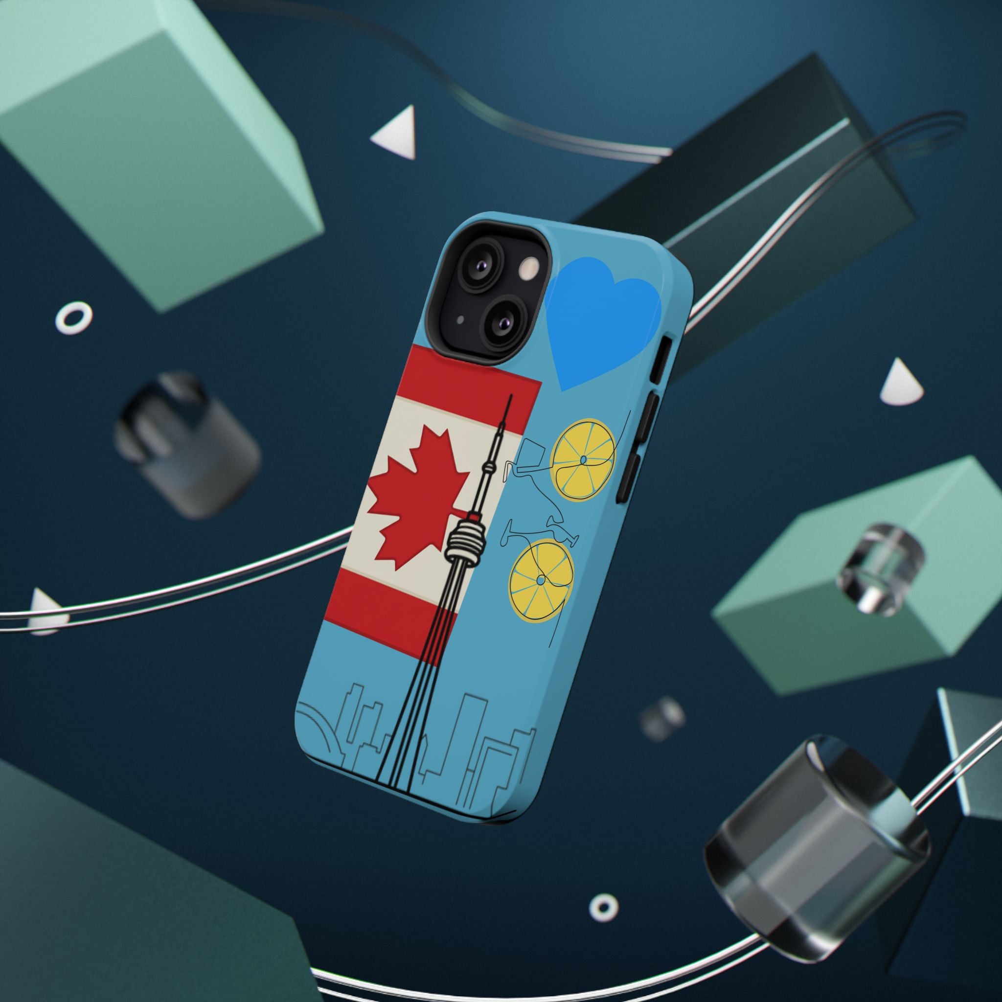Toronto cn tower Phone Case — Impact-Resistant Toronto Design