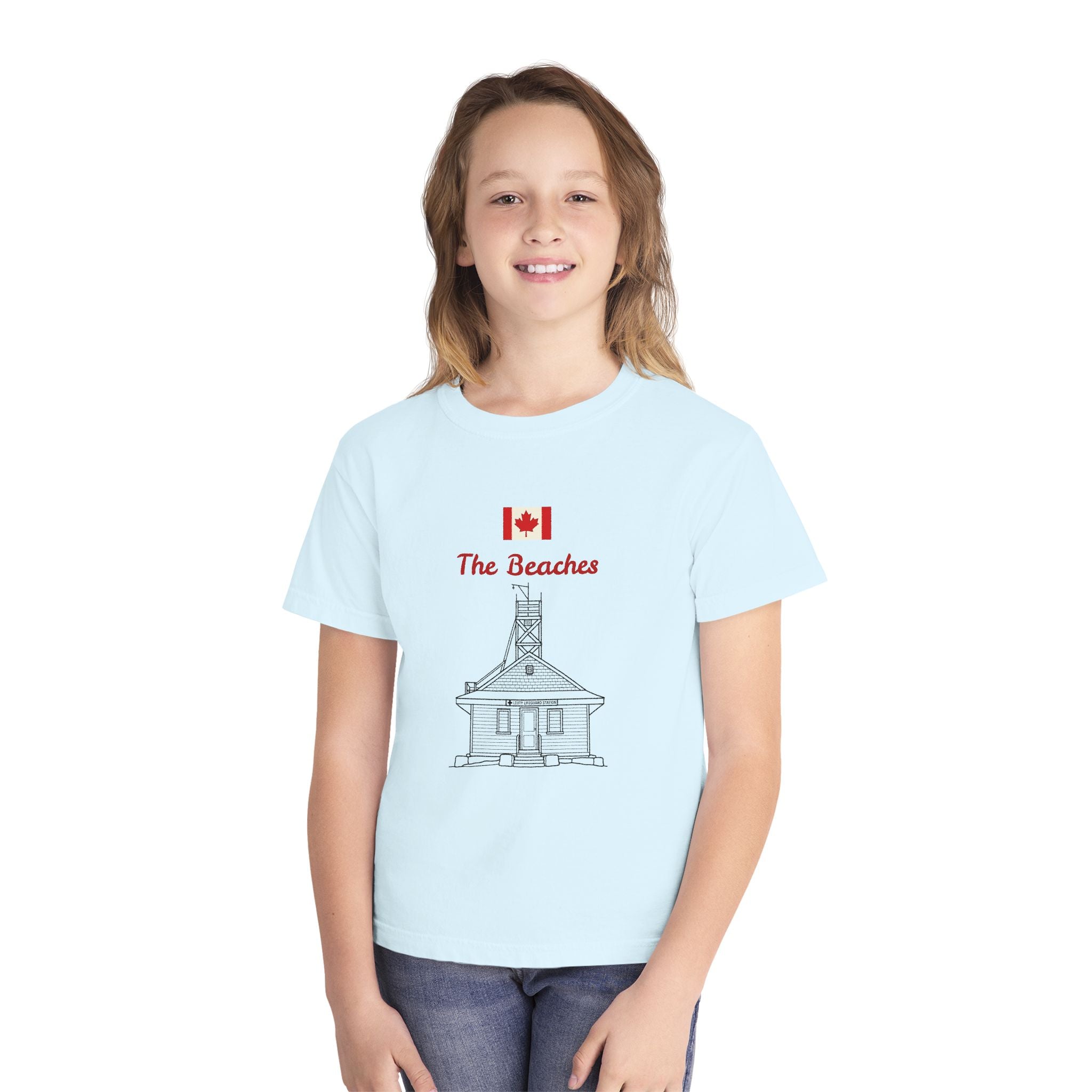 T-shirt The Beaches Toronto Youth Tee — The Beaches Canada Leuty Stn Graphic