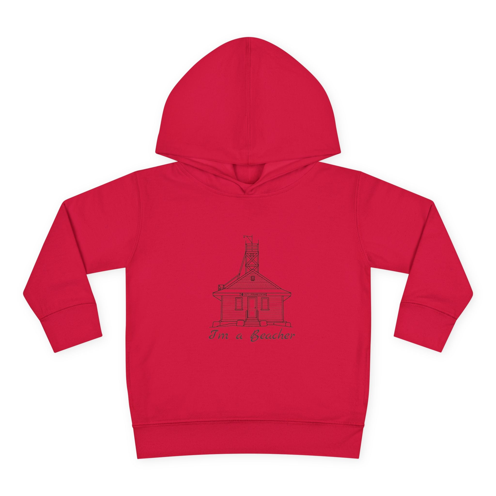 Toddler Hoodie I'm a Beacher Leuty stn. — Pullover