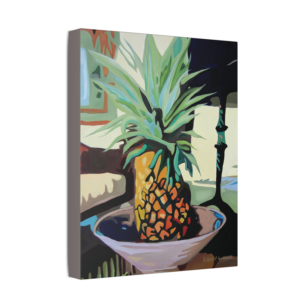 Canvas Print Lisa Herrera Art Pineapple Still Life — Tropical  Wall Art
