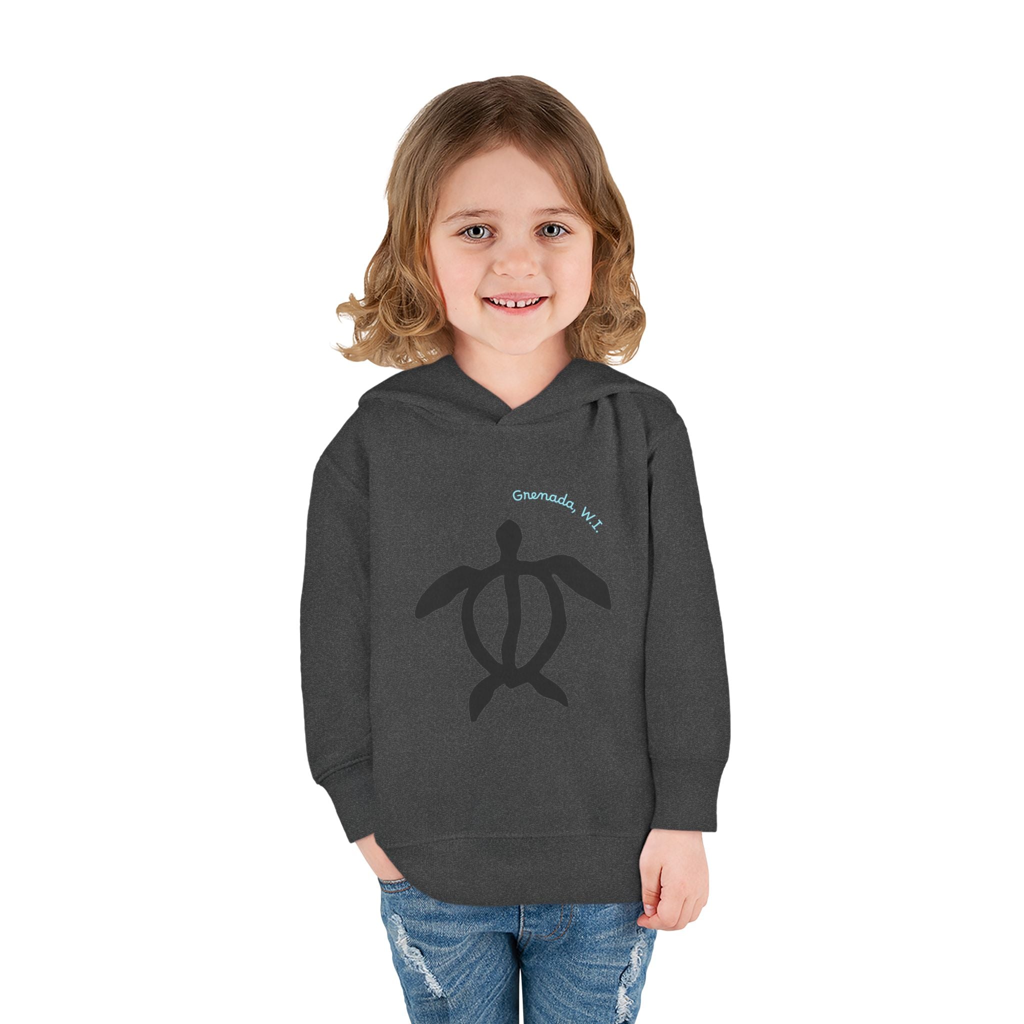 Toddler Hoodie Turtle — Pullover