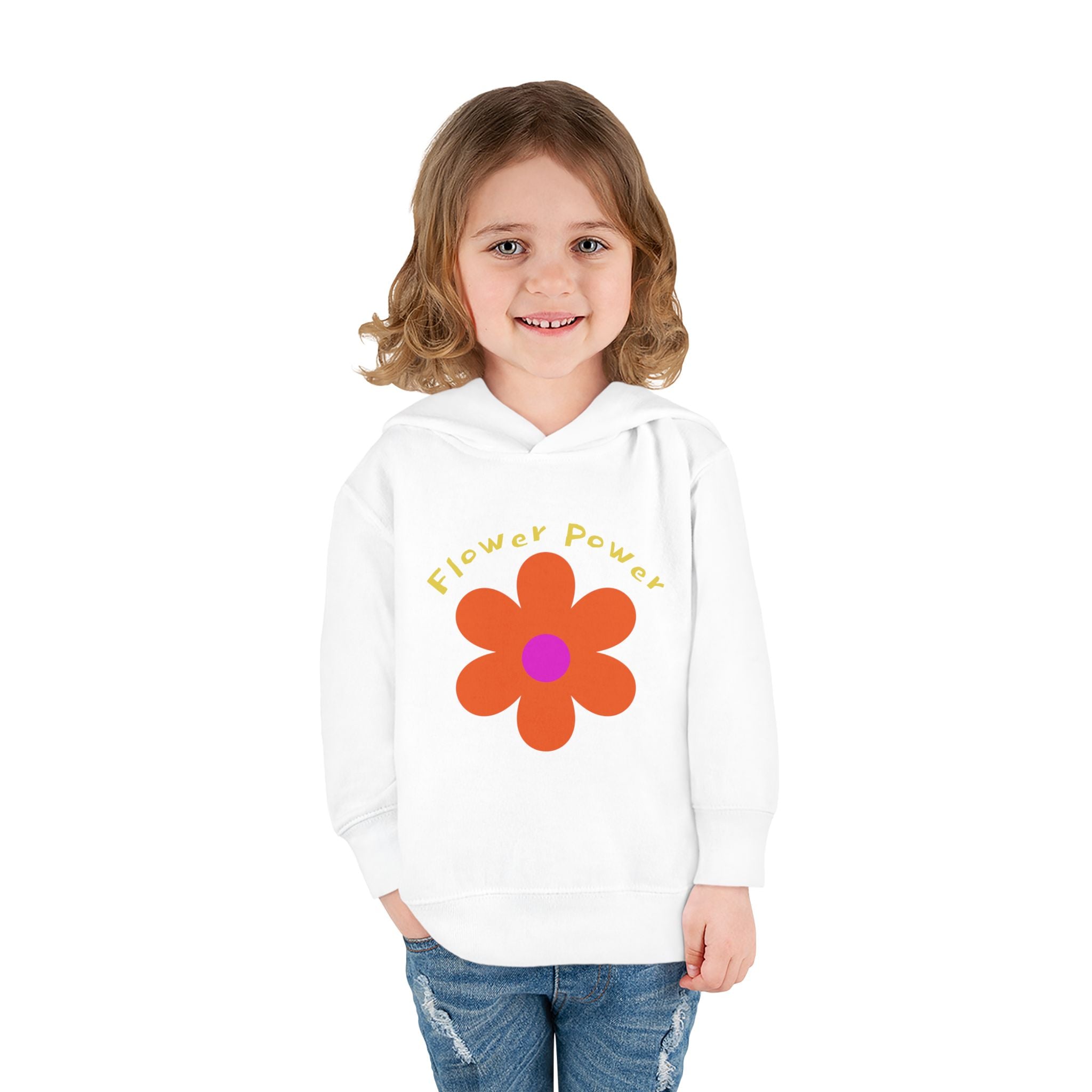Toddler Hoodie Flower — Pullover