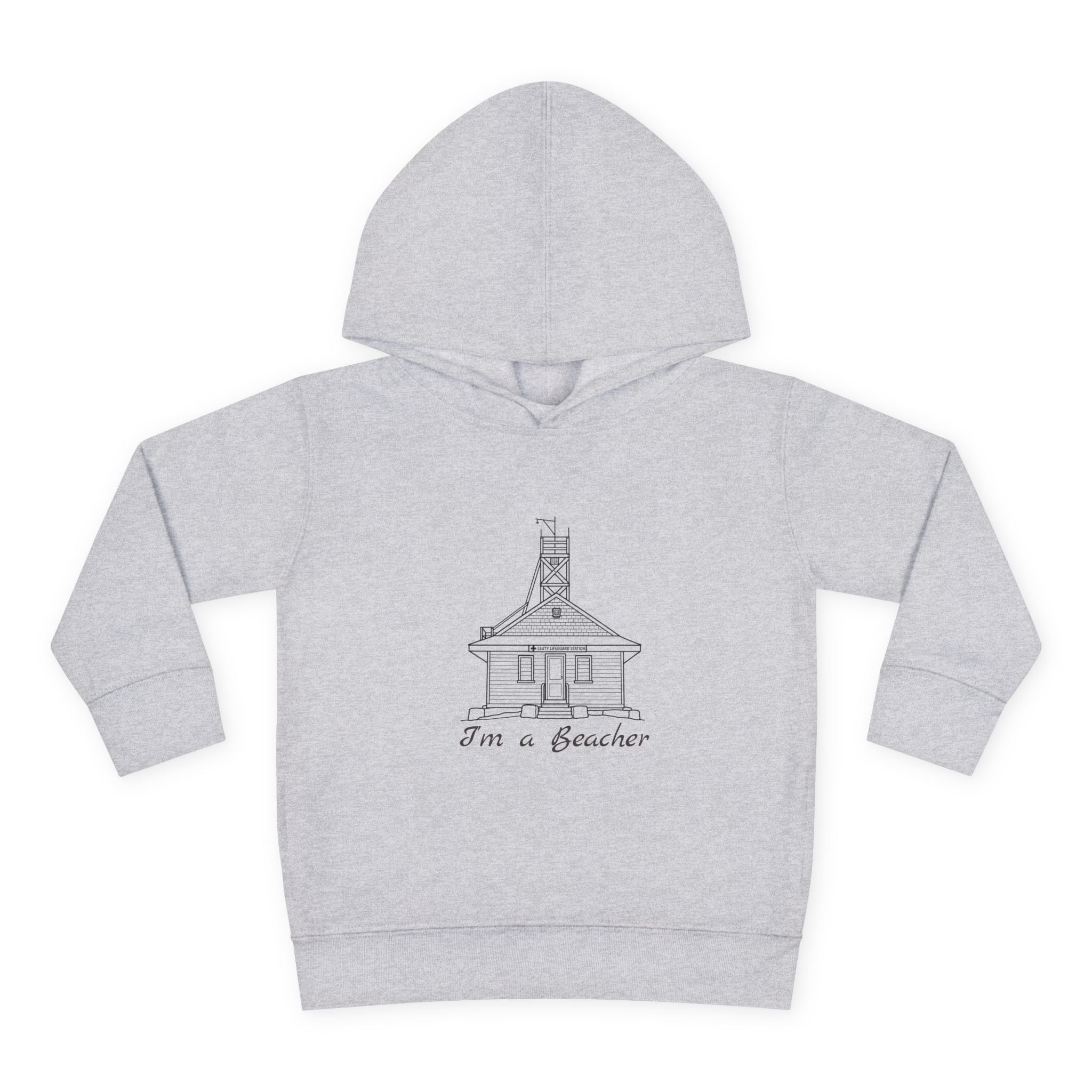 Toddler Hoodie I'm a Beacher Leuty stn. — Pullover